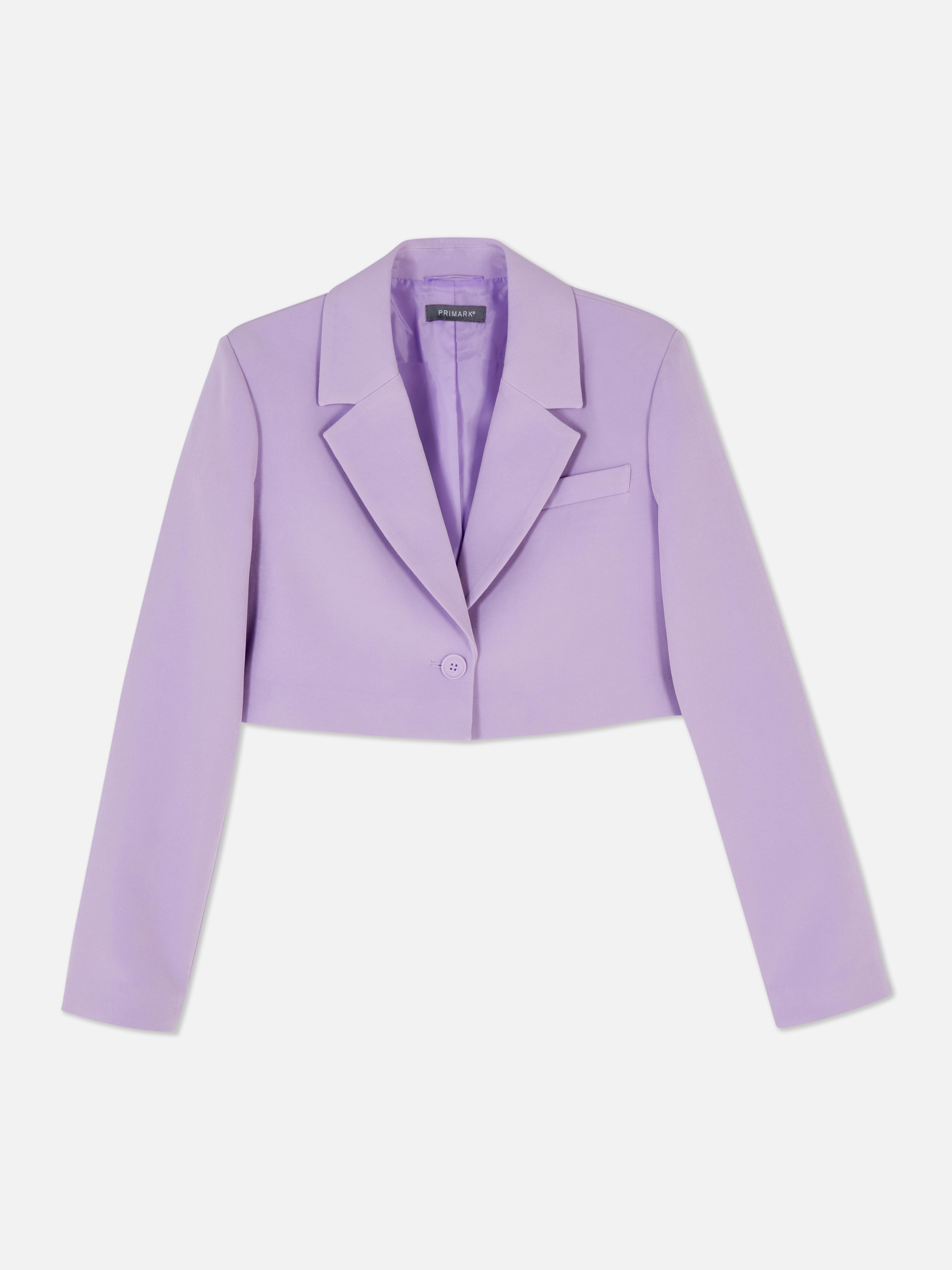 Co-ord Cropped Tailored Blazer