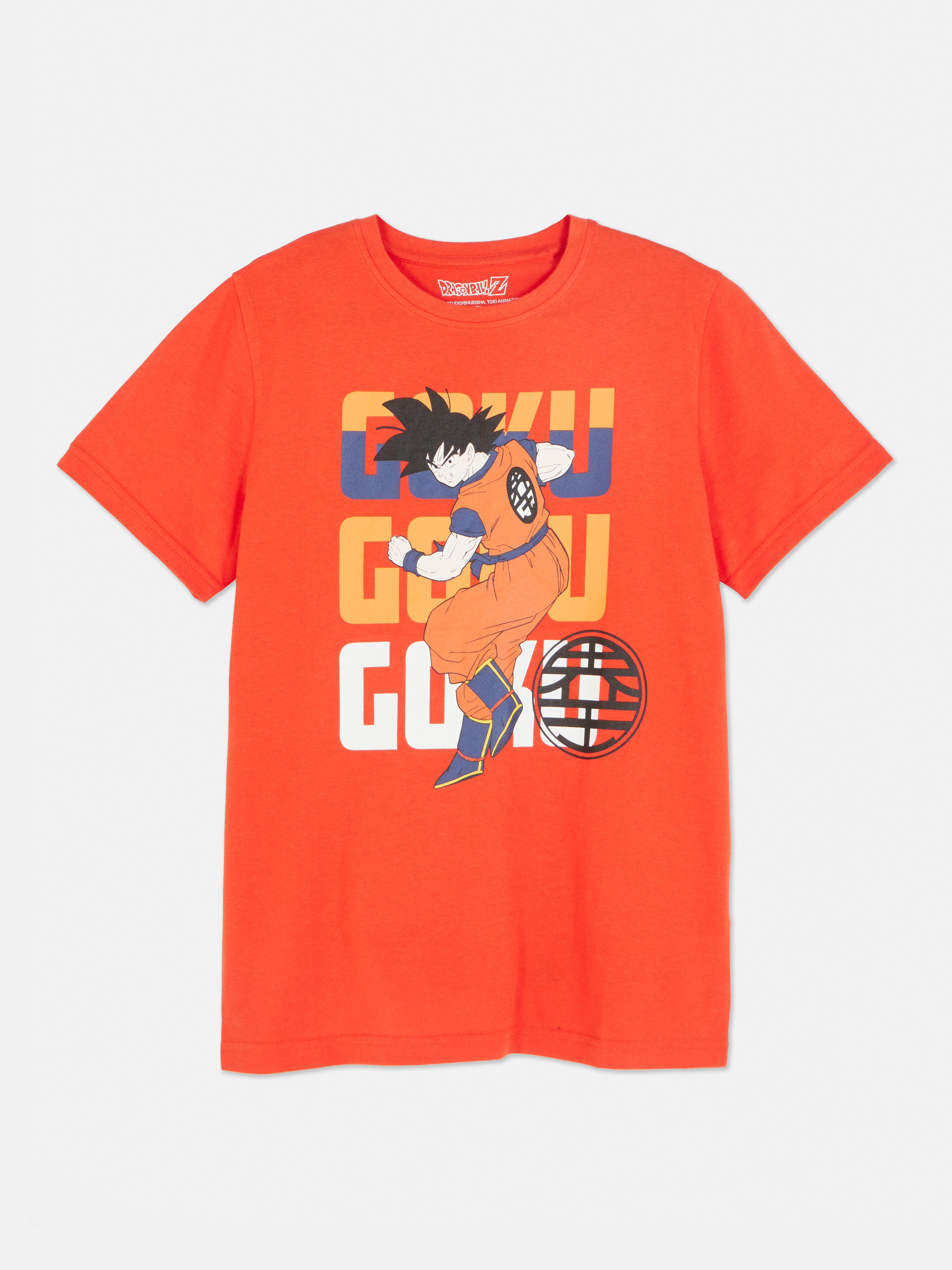 Dragon Ball Z Goku Print T-shirt