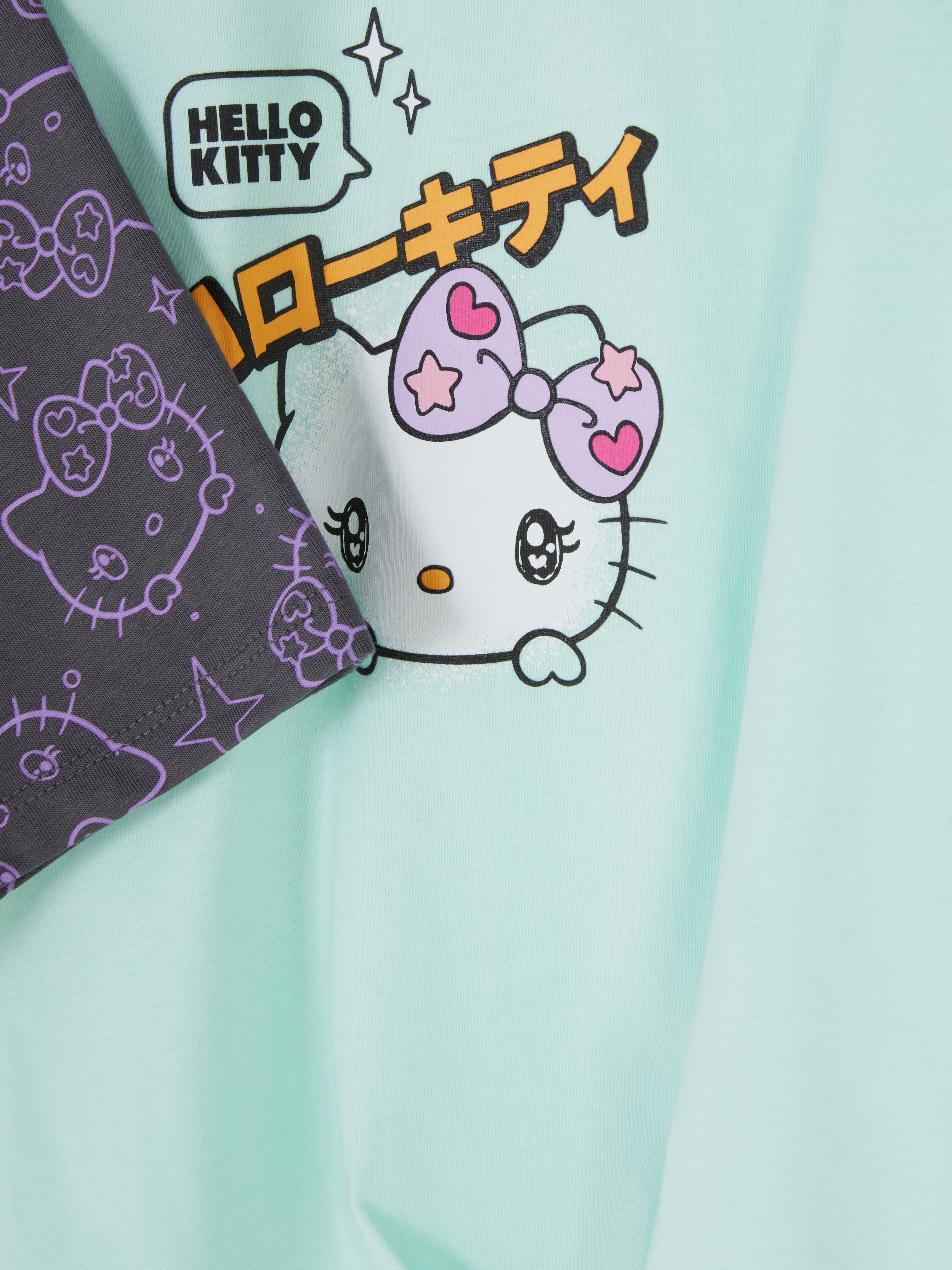 Hello Kitty Knot T-shirt and Shorts Set