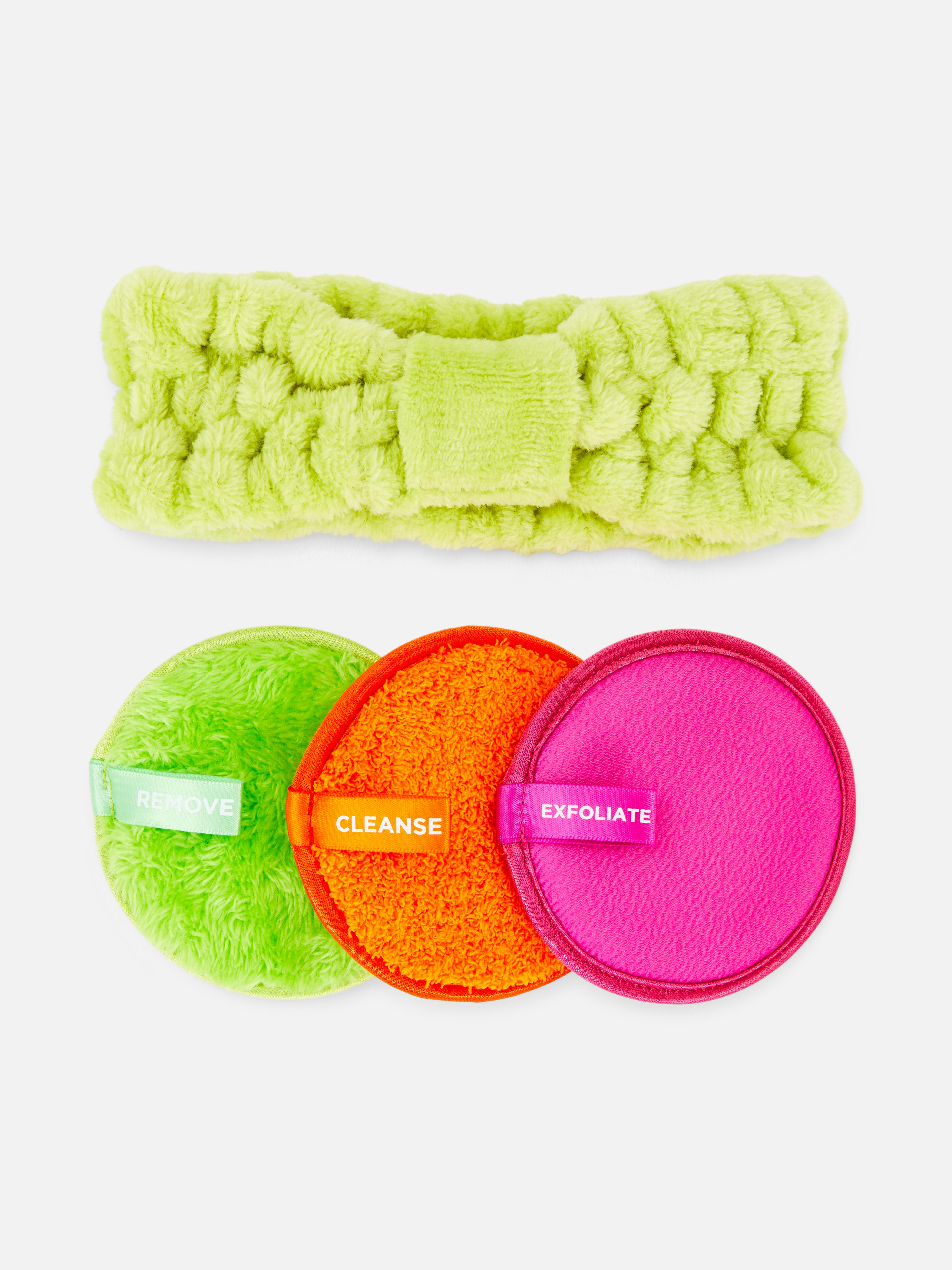 Hairband and Cleansing Pad Set Multi