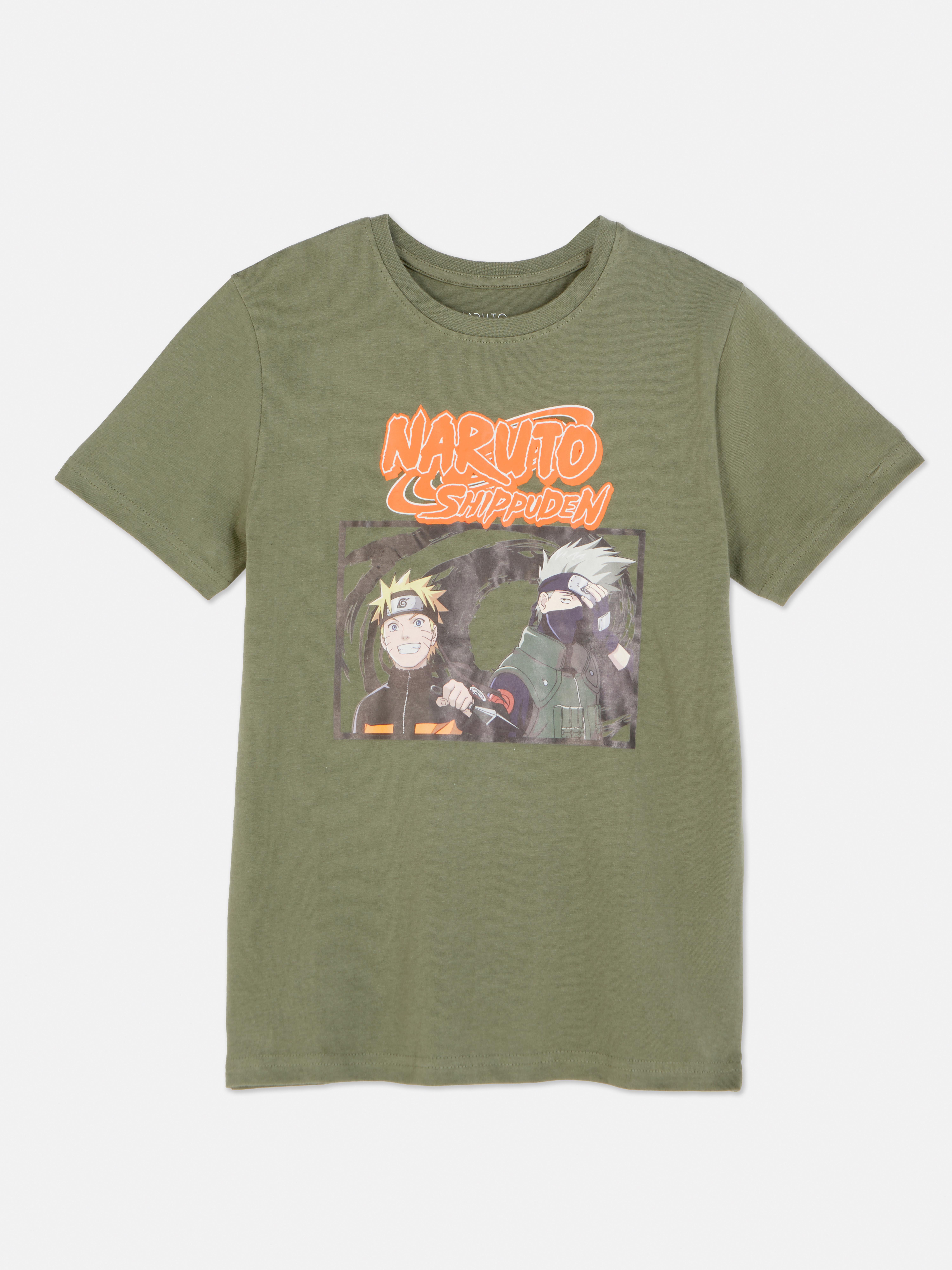 Naruto Printed Short Sleeve T-shirt