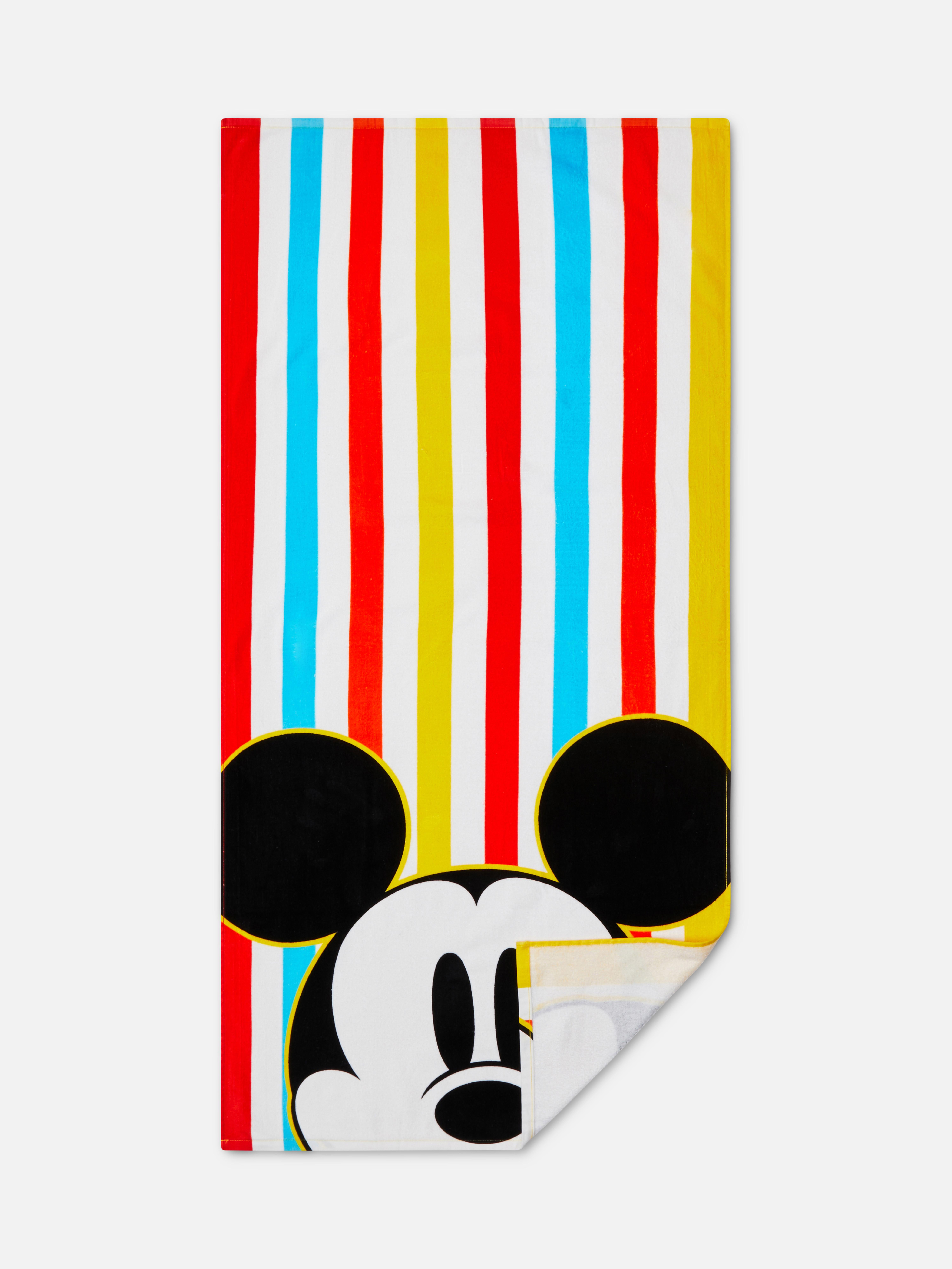 Disney's Mickey Mouse Stripy Beach Towel