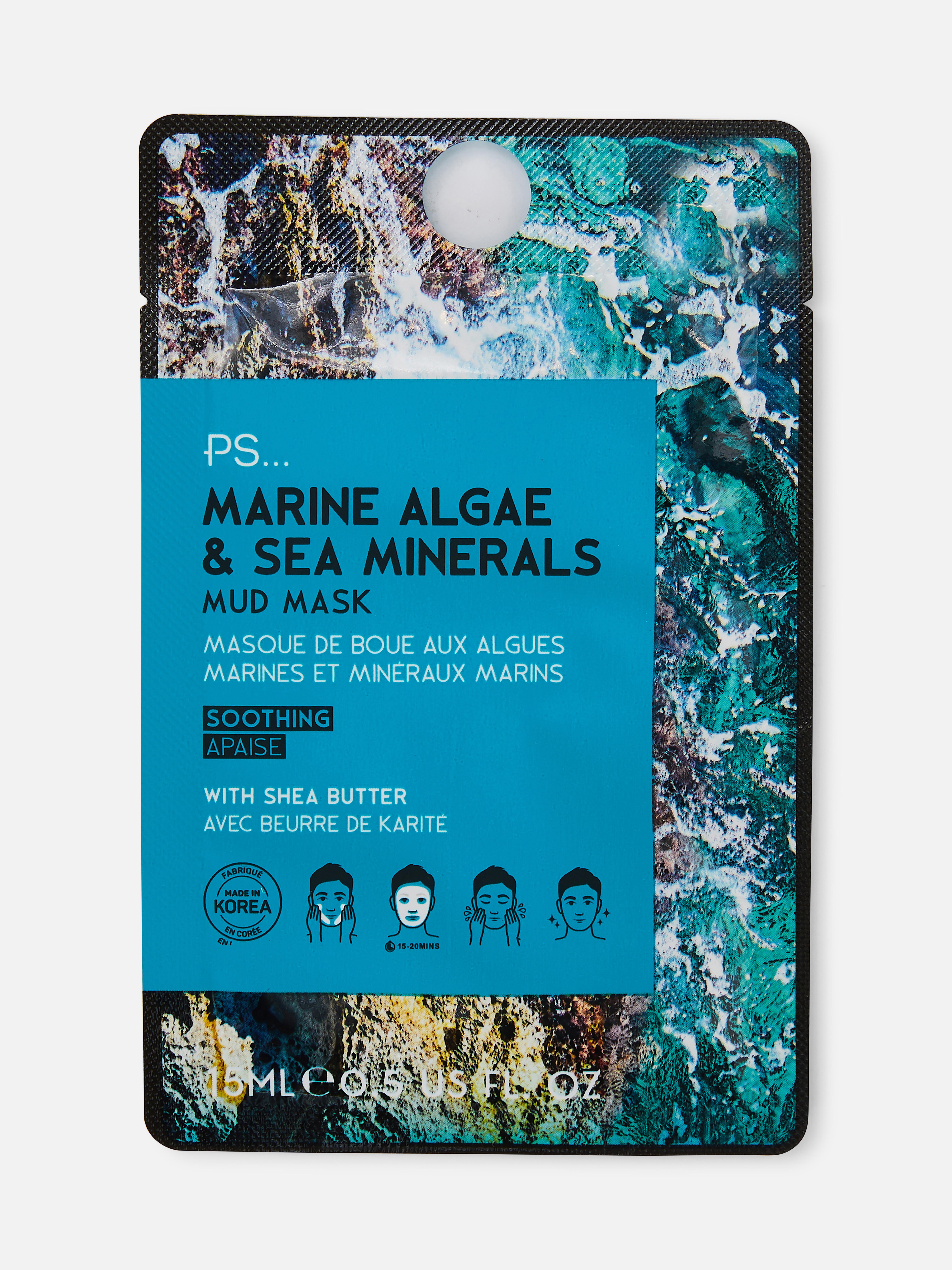 PS… Marine Algae and Sea Minerals Mud Mask