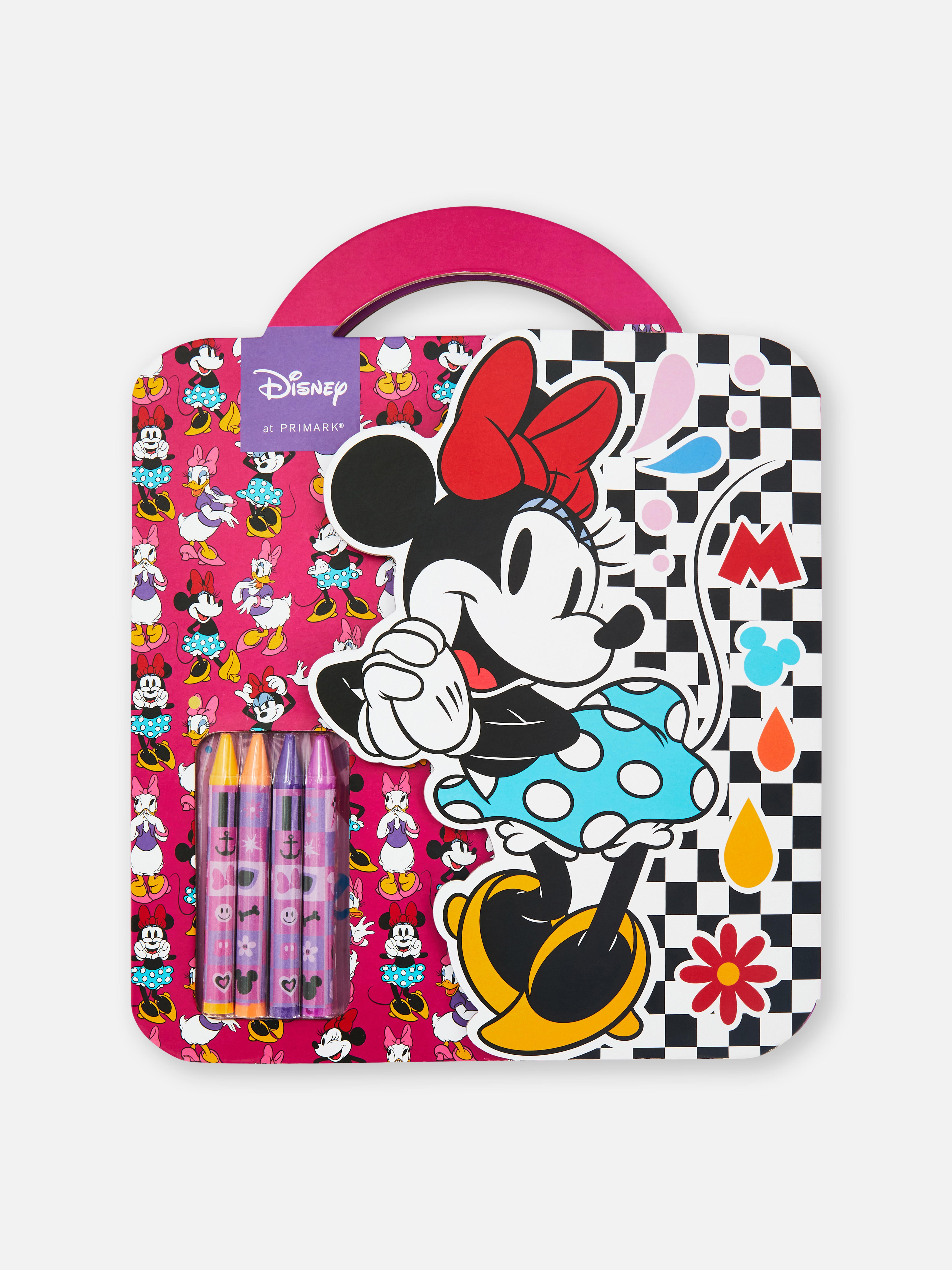 Disney's Minnie Mouse Carry Along Colouring Set   Primark