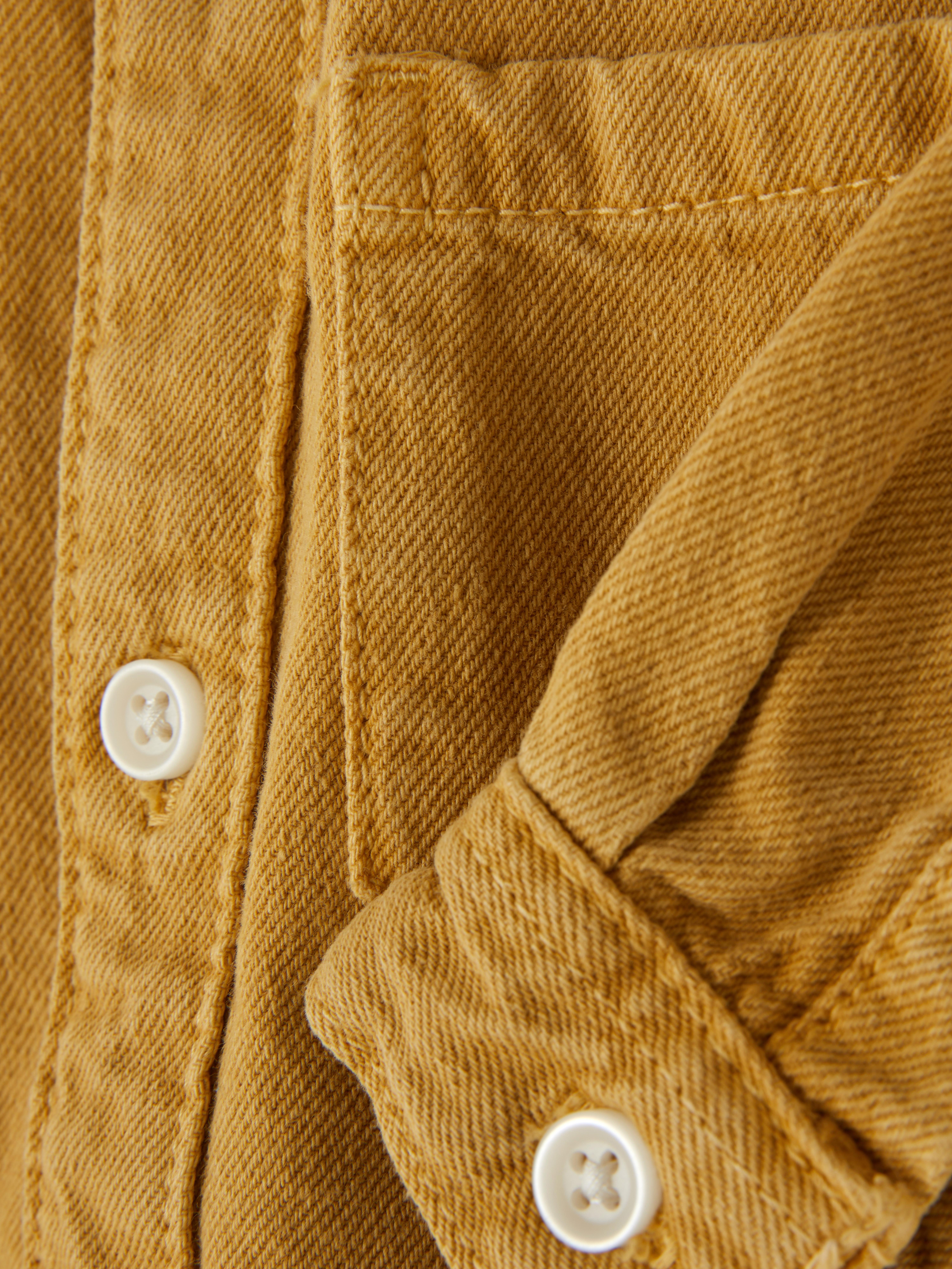 Button-Down Denim Shirt