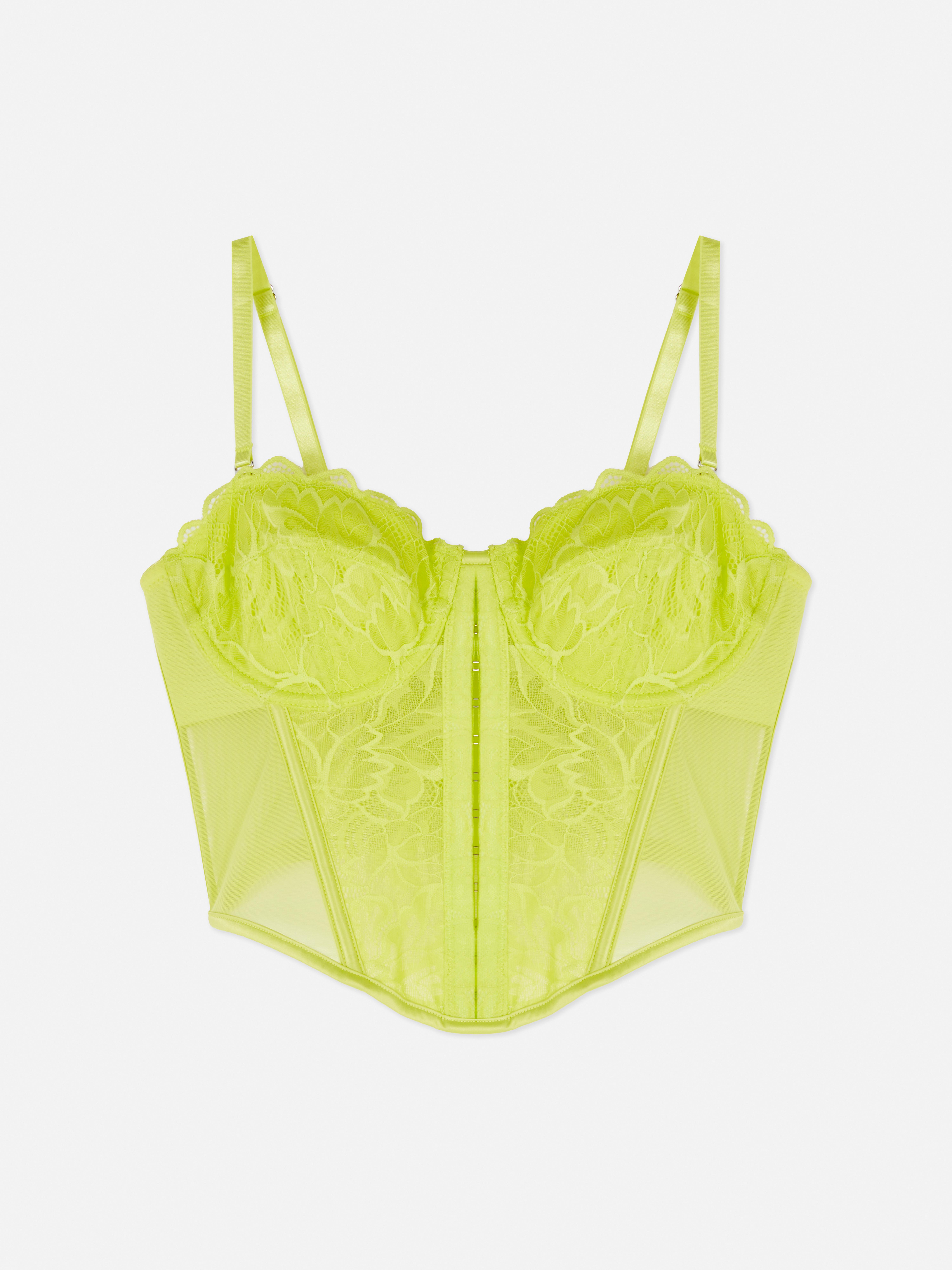Spitzen-Bustier mit Körbchen