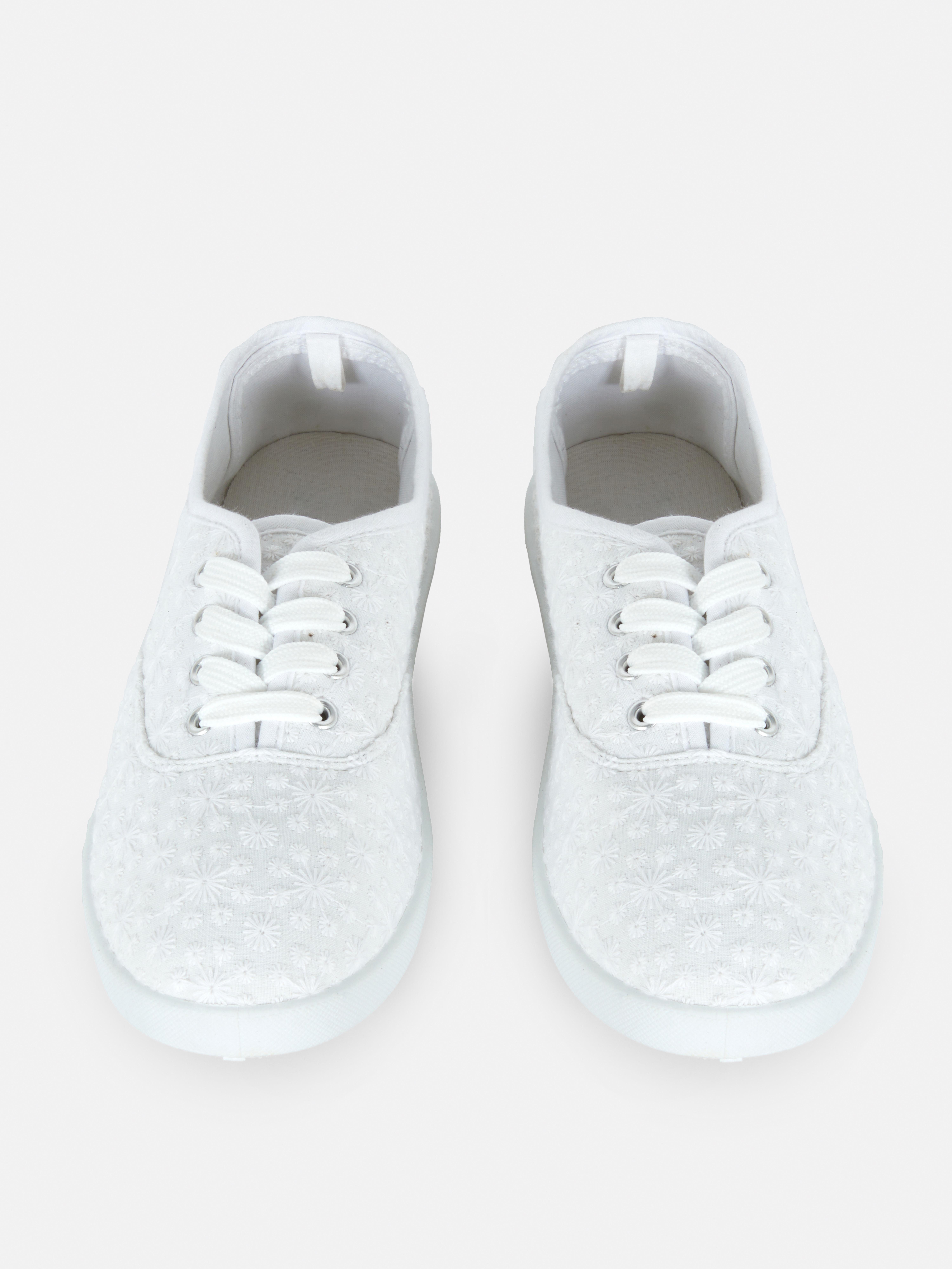 Textile Lace Up Trainers