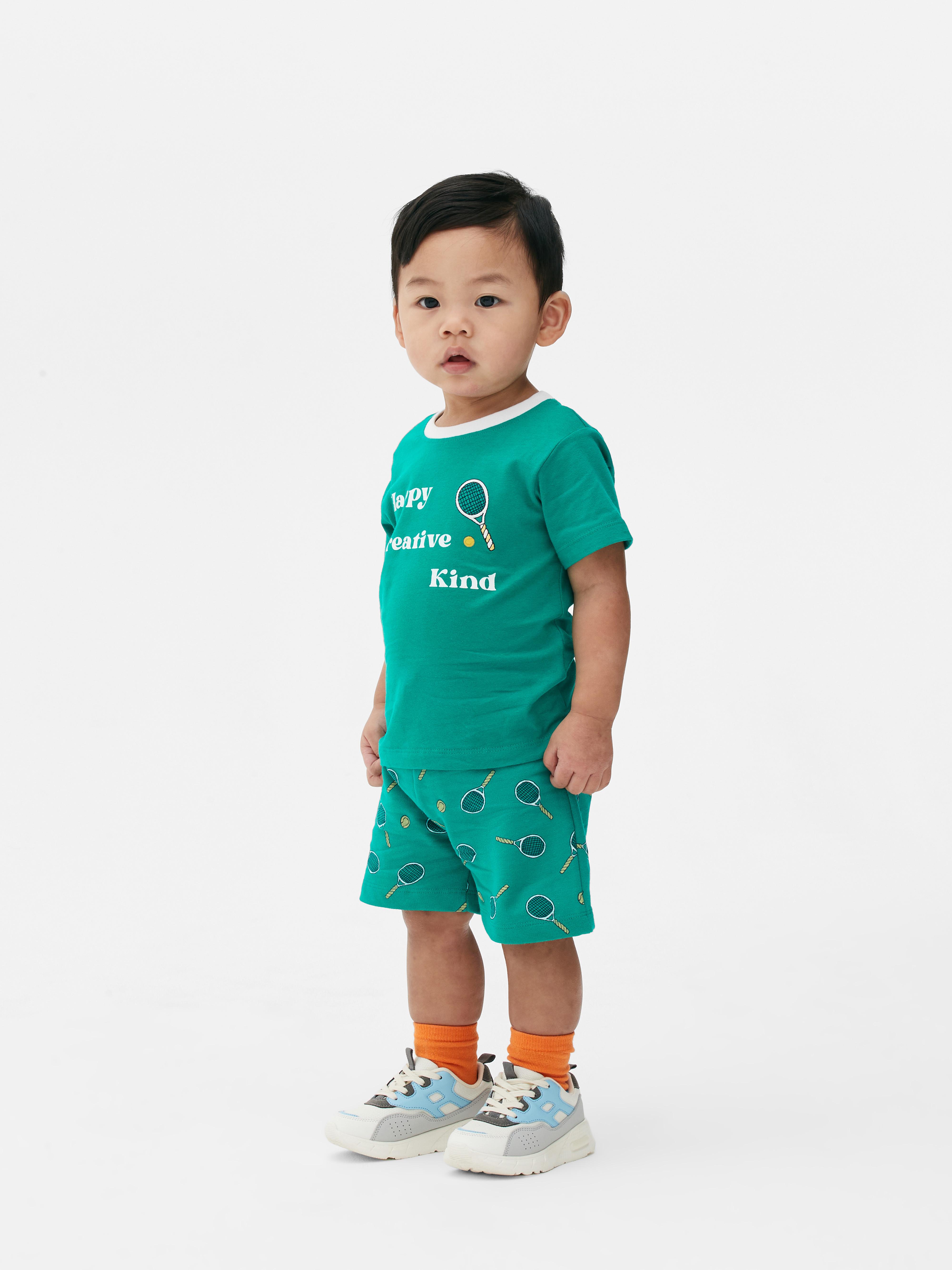 Tennis T-shirt and Shorts Set