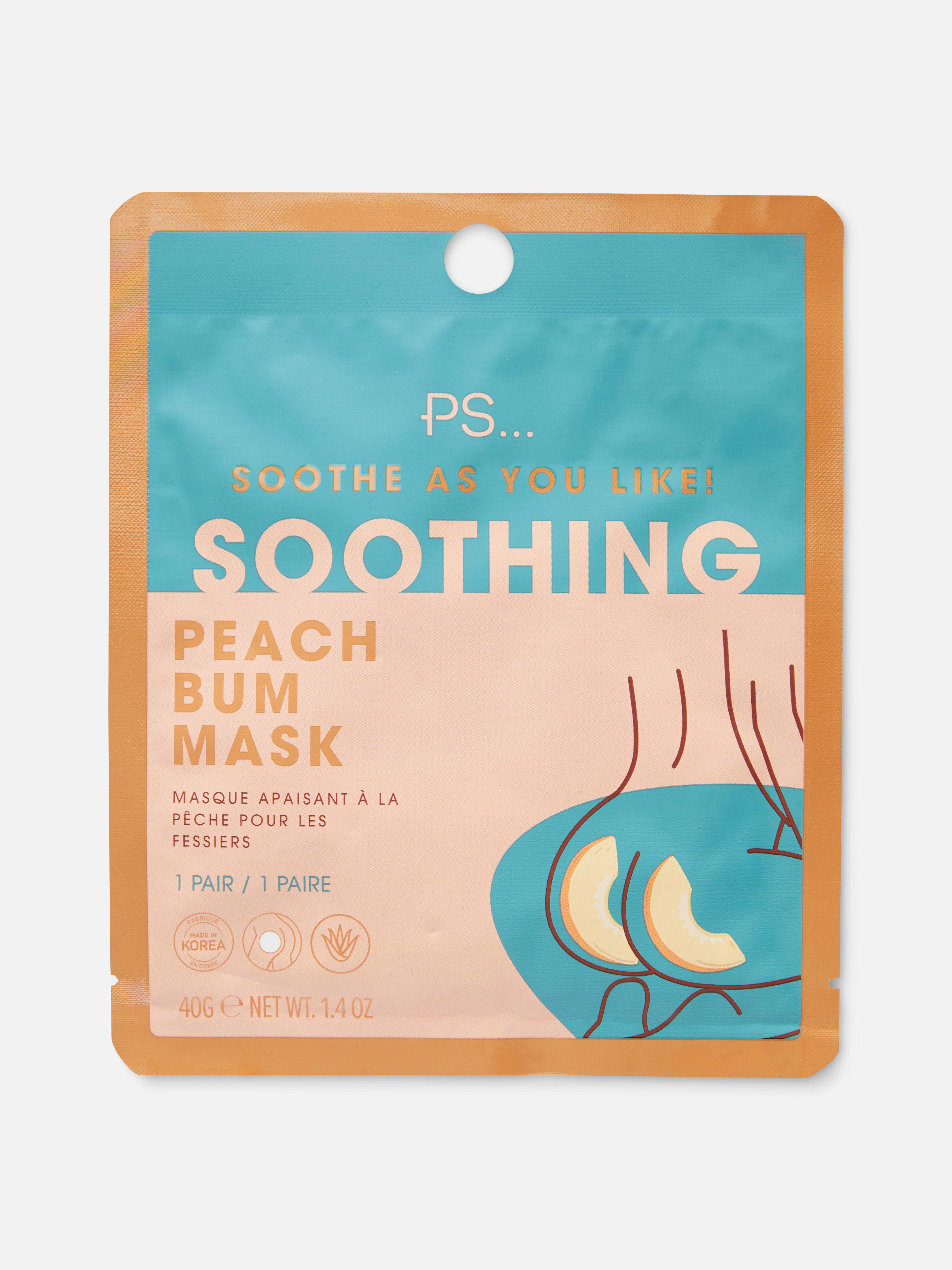 PS... Soothing Peach Bum Mask