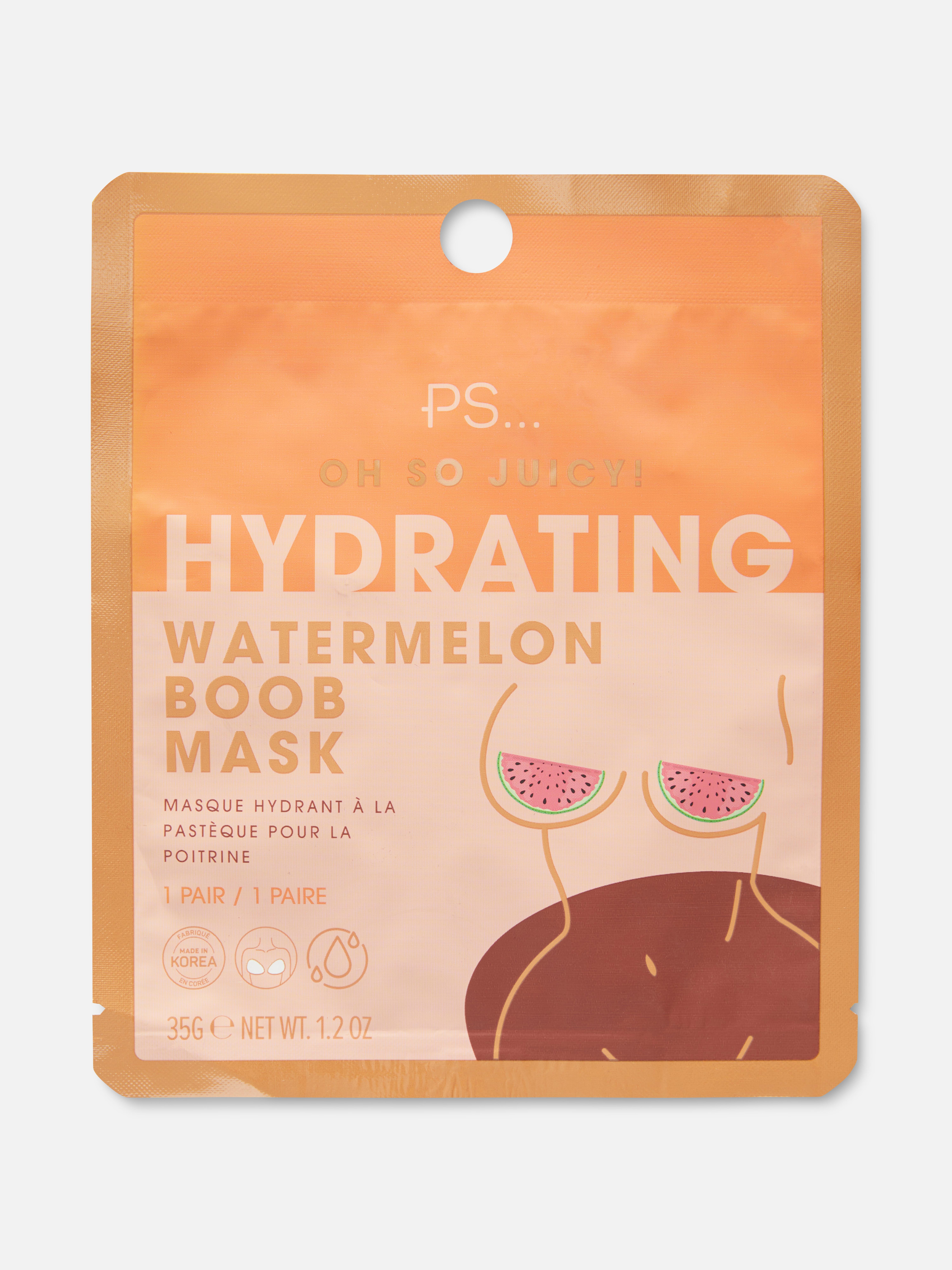 PS Hydrating Watermelon Boob Mask