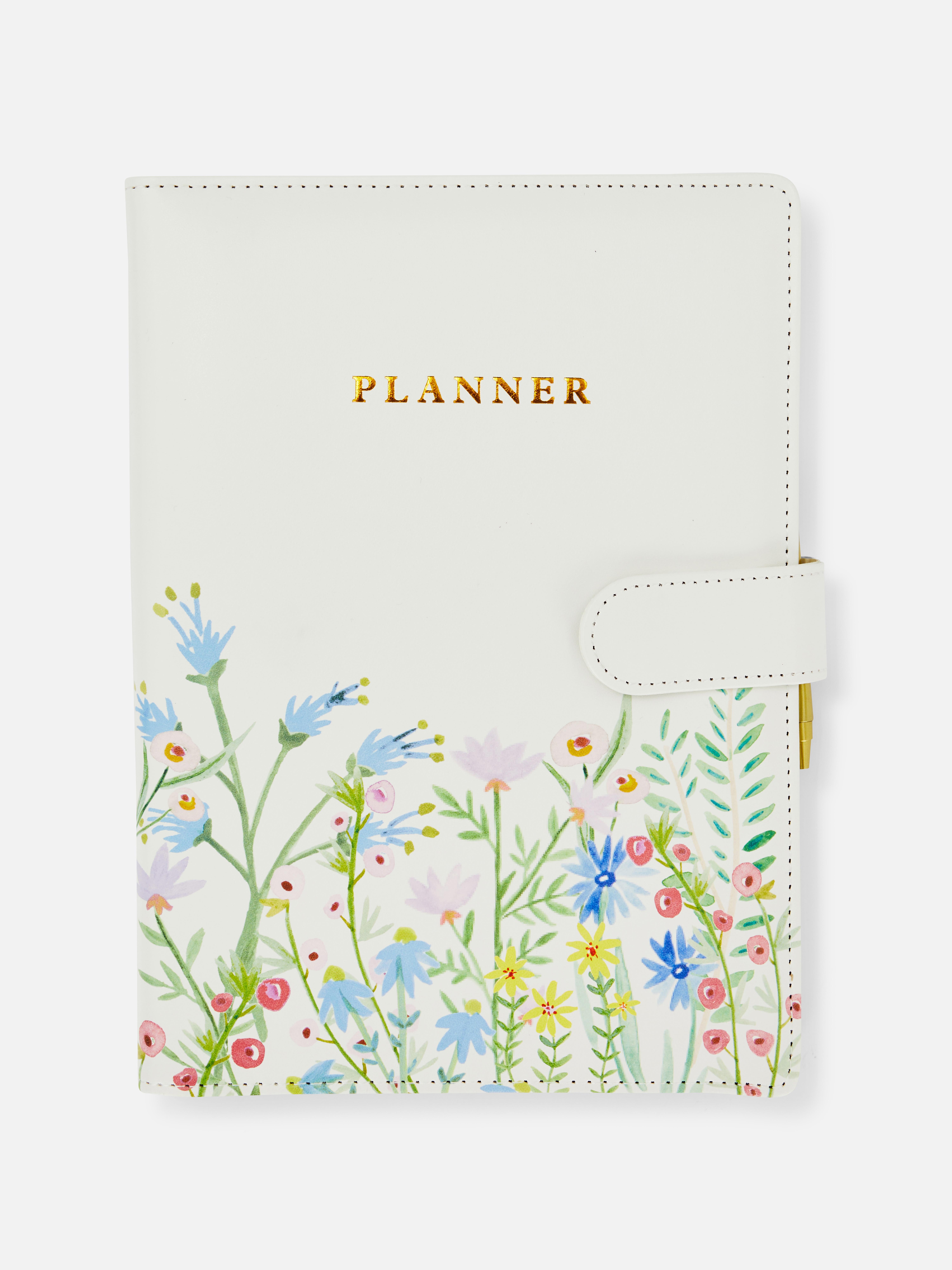 Floral Print Planner