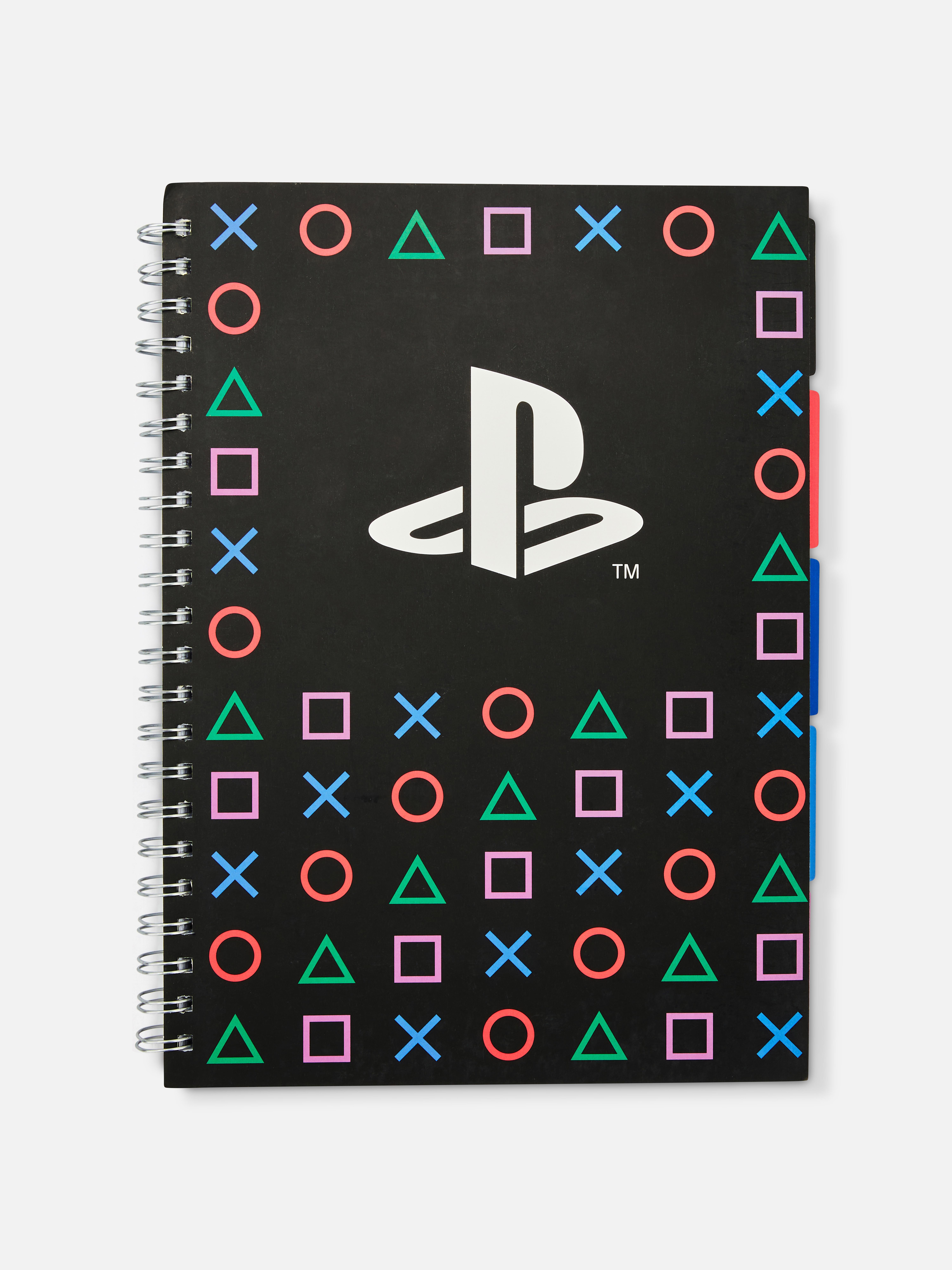 Spiralgebundenes „PlayStation“ A4-Notizbuch