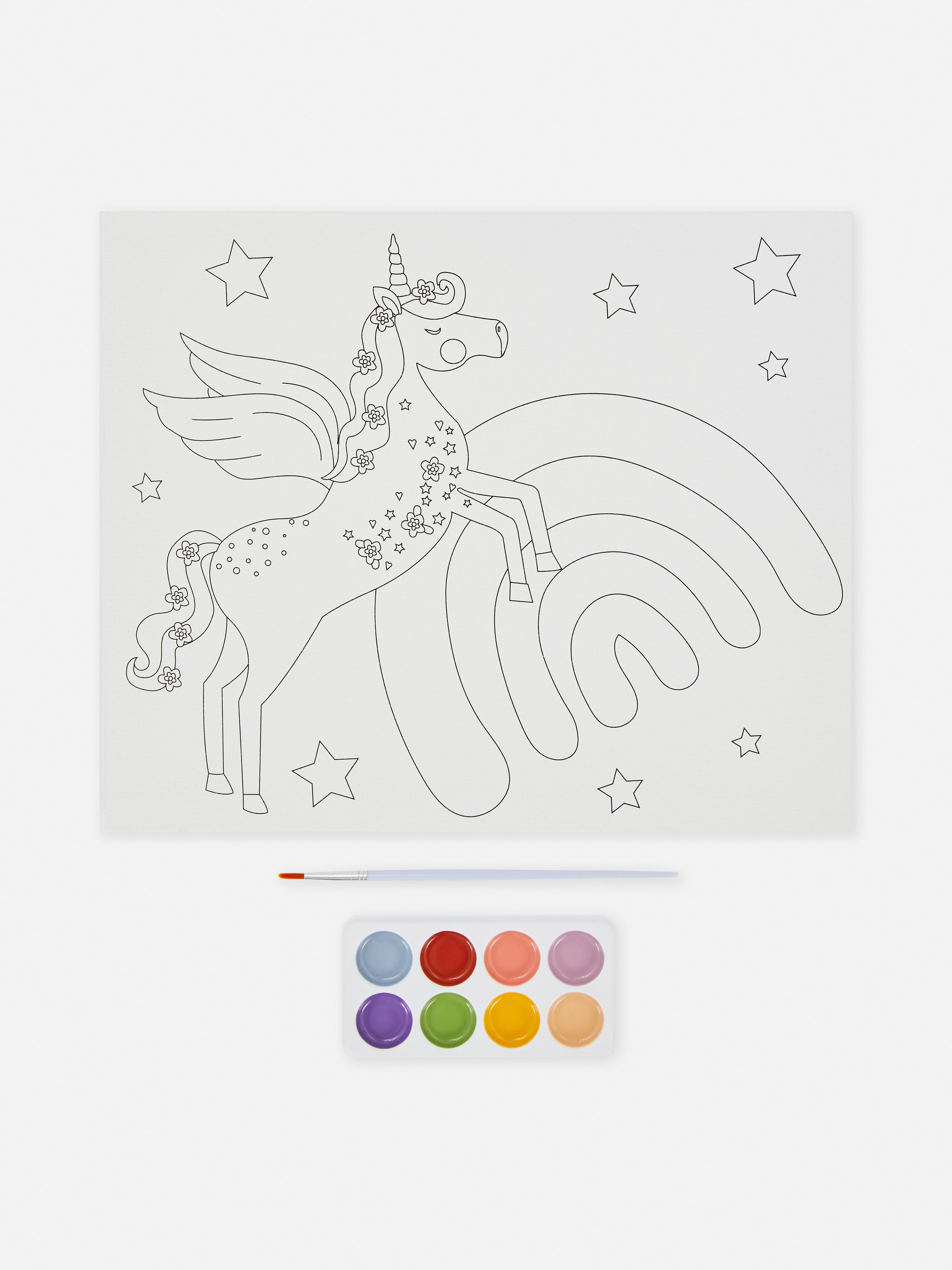Unicorn Paint Your Own Canvas