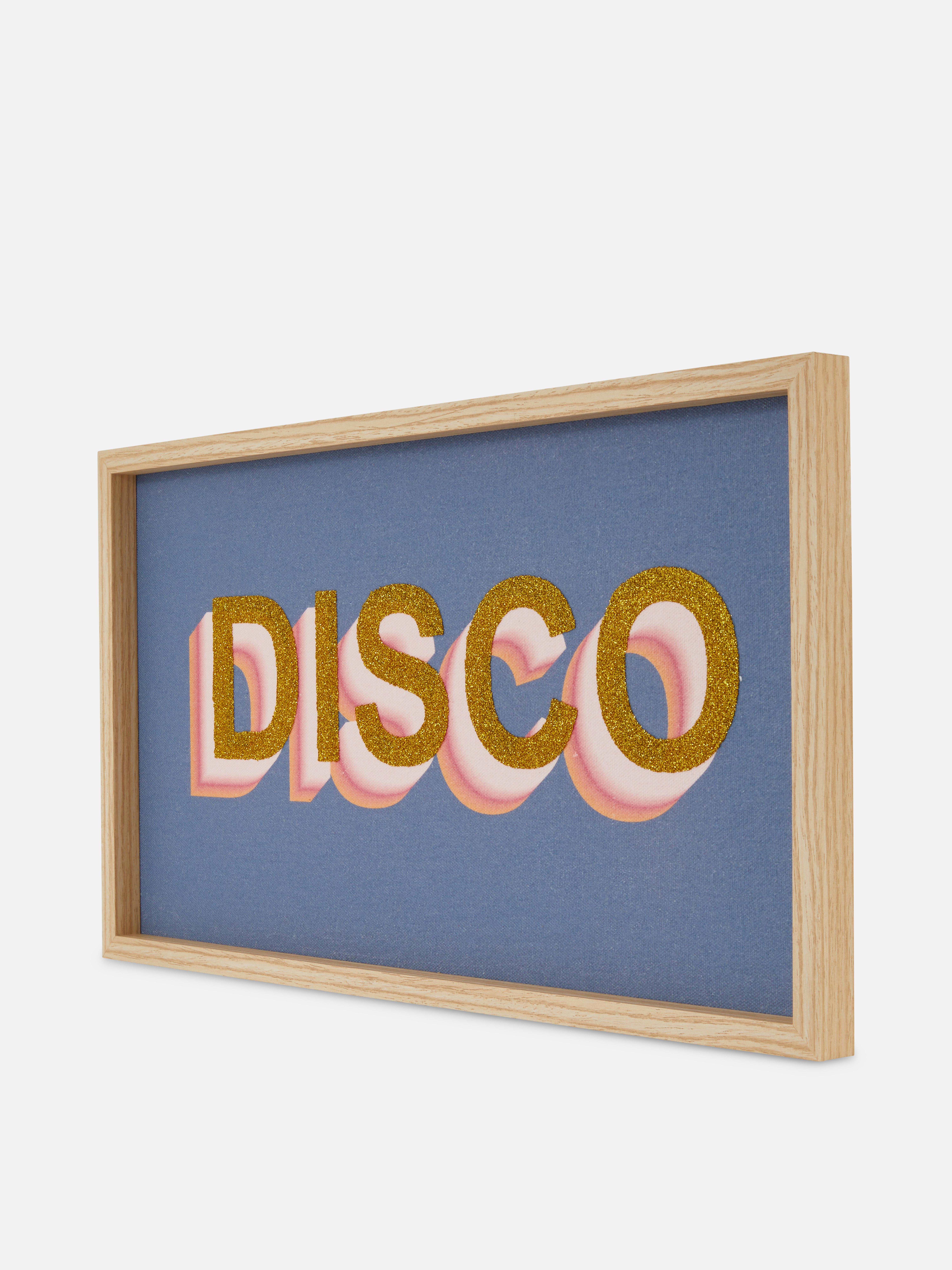 Disco Framed Wall Art