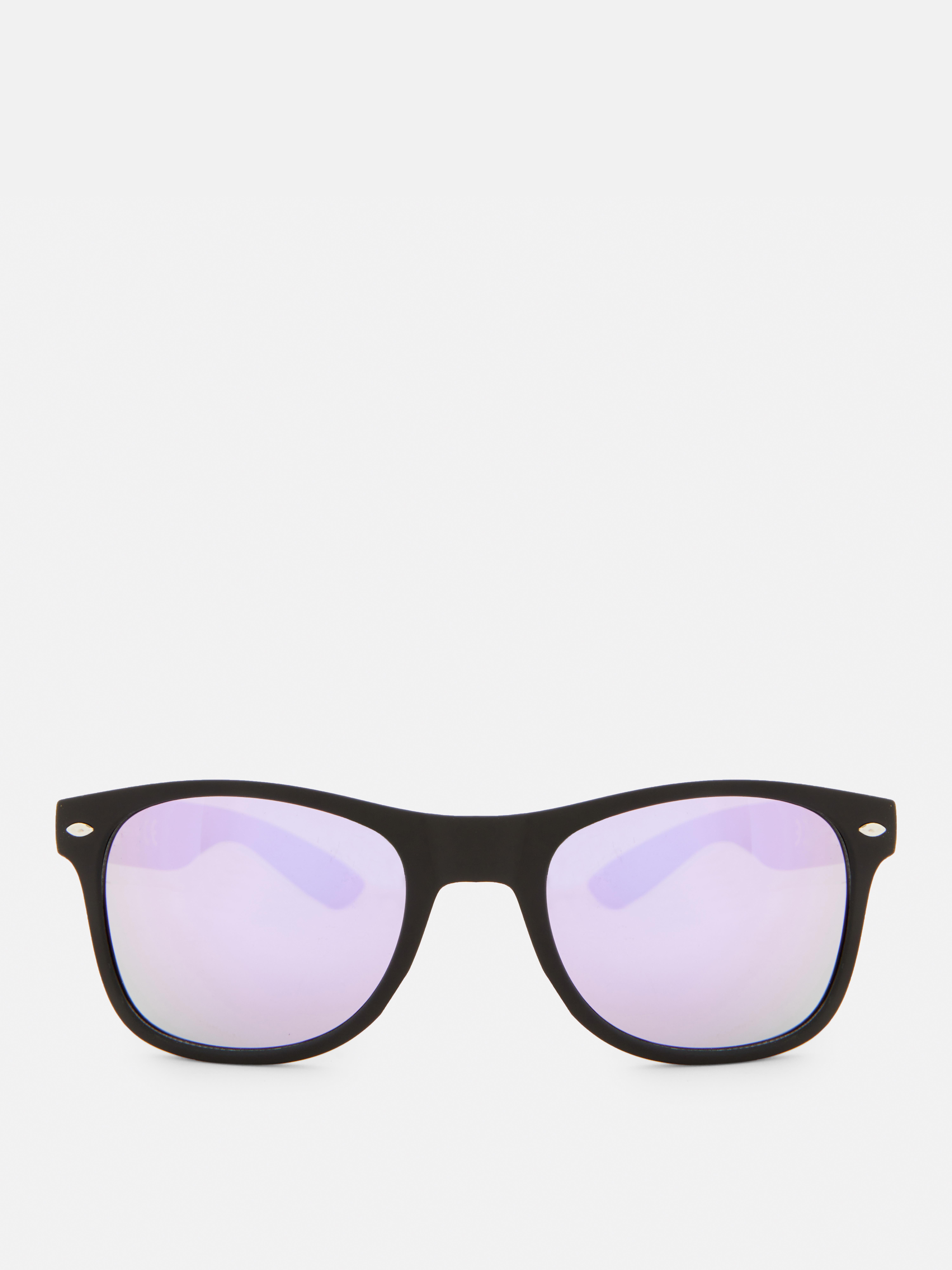 Square Frame Mirrored Sunglasses