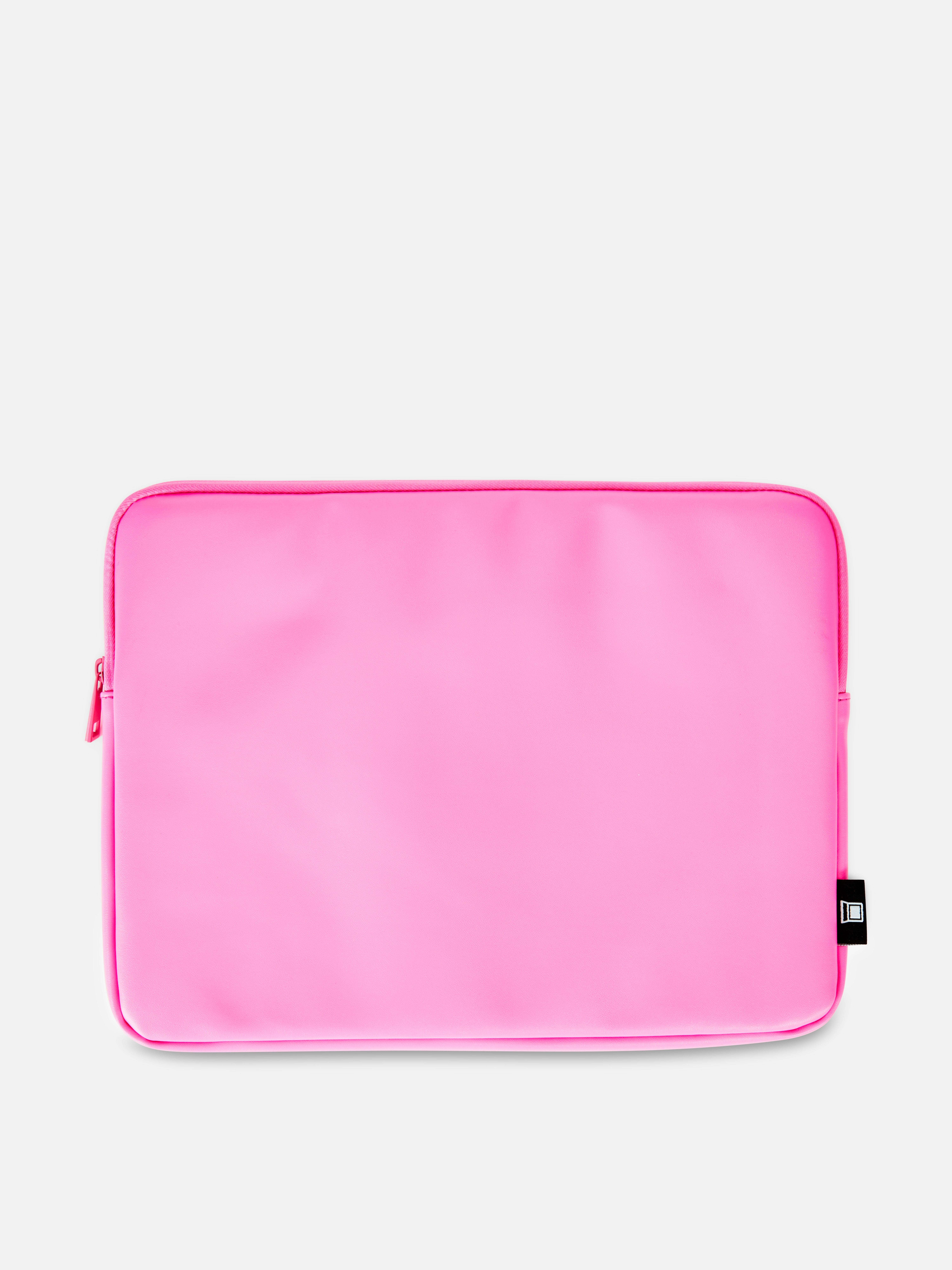 Faux Leather Laptop Sleeve