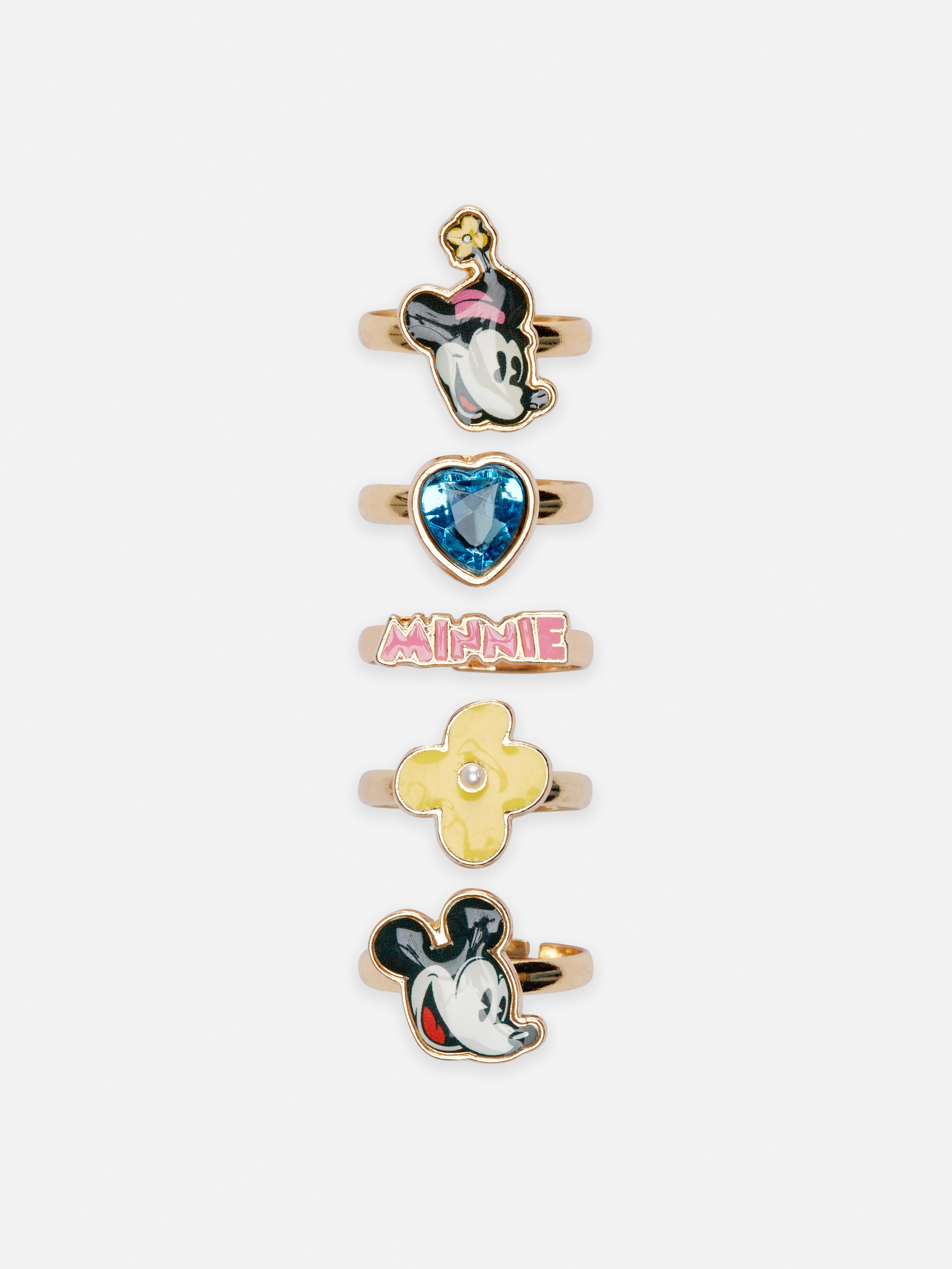 5pk Disney's Minnie Mouse Originals Rings