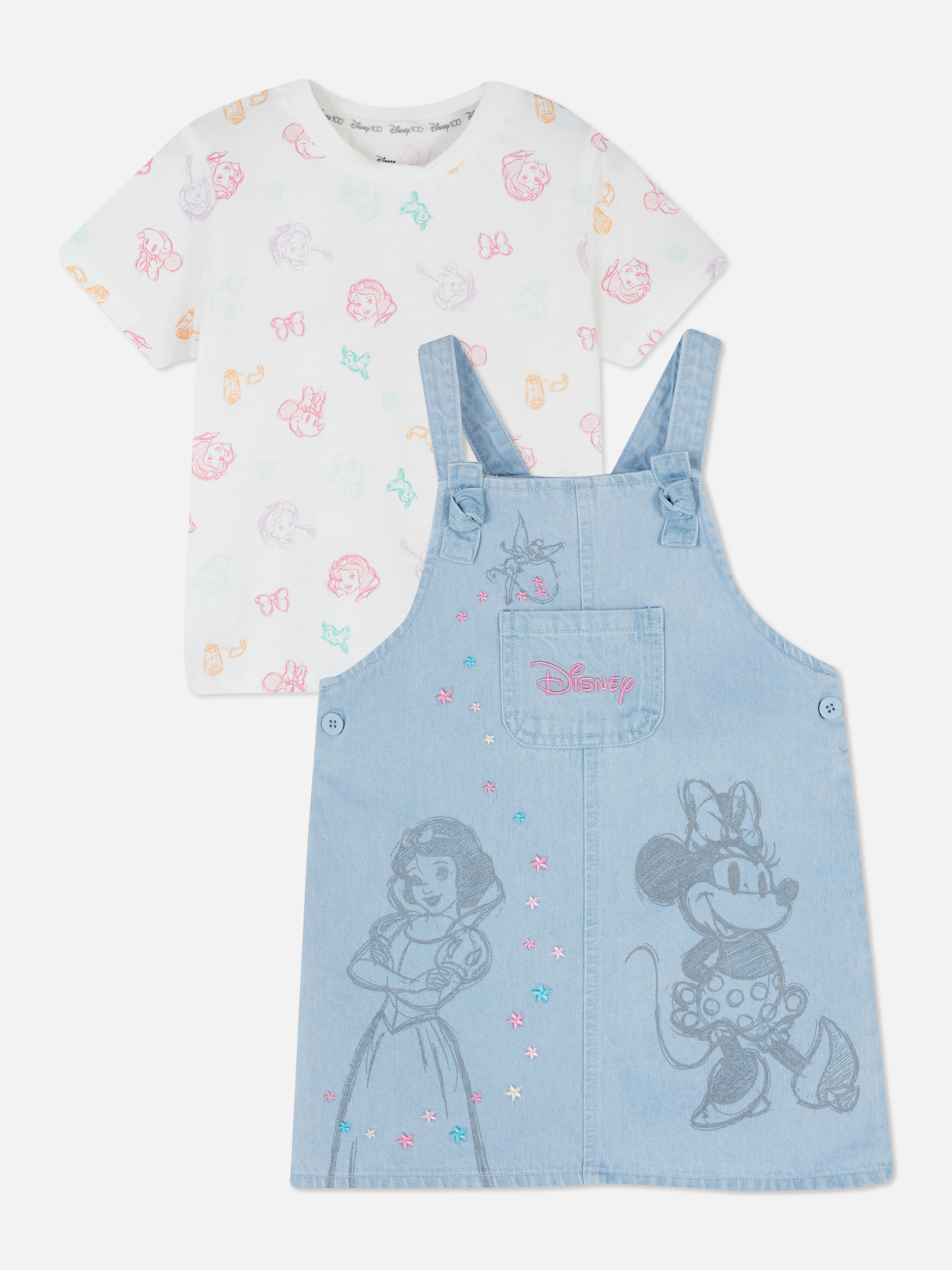 Disney’s Characters Originals T-shirt and Pinafore Dress Set