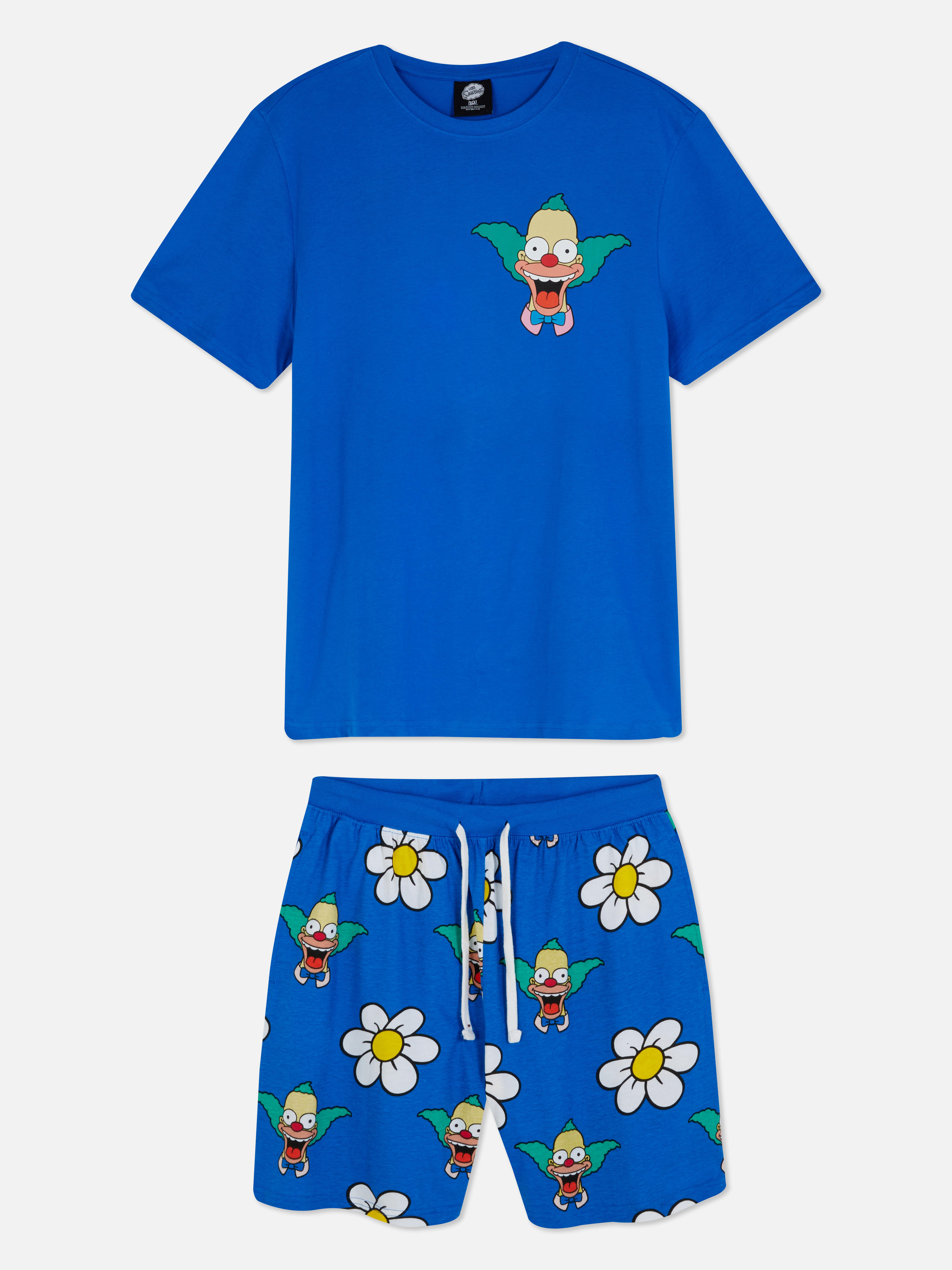 The Simpsons T-shirt and Shorts Pyjama Set