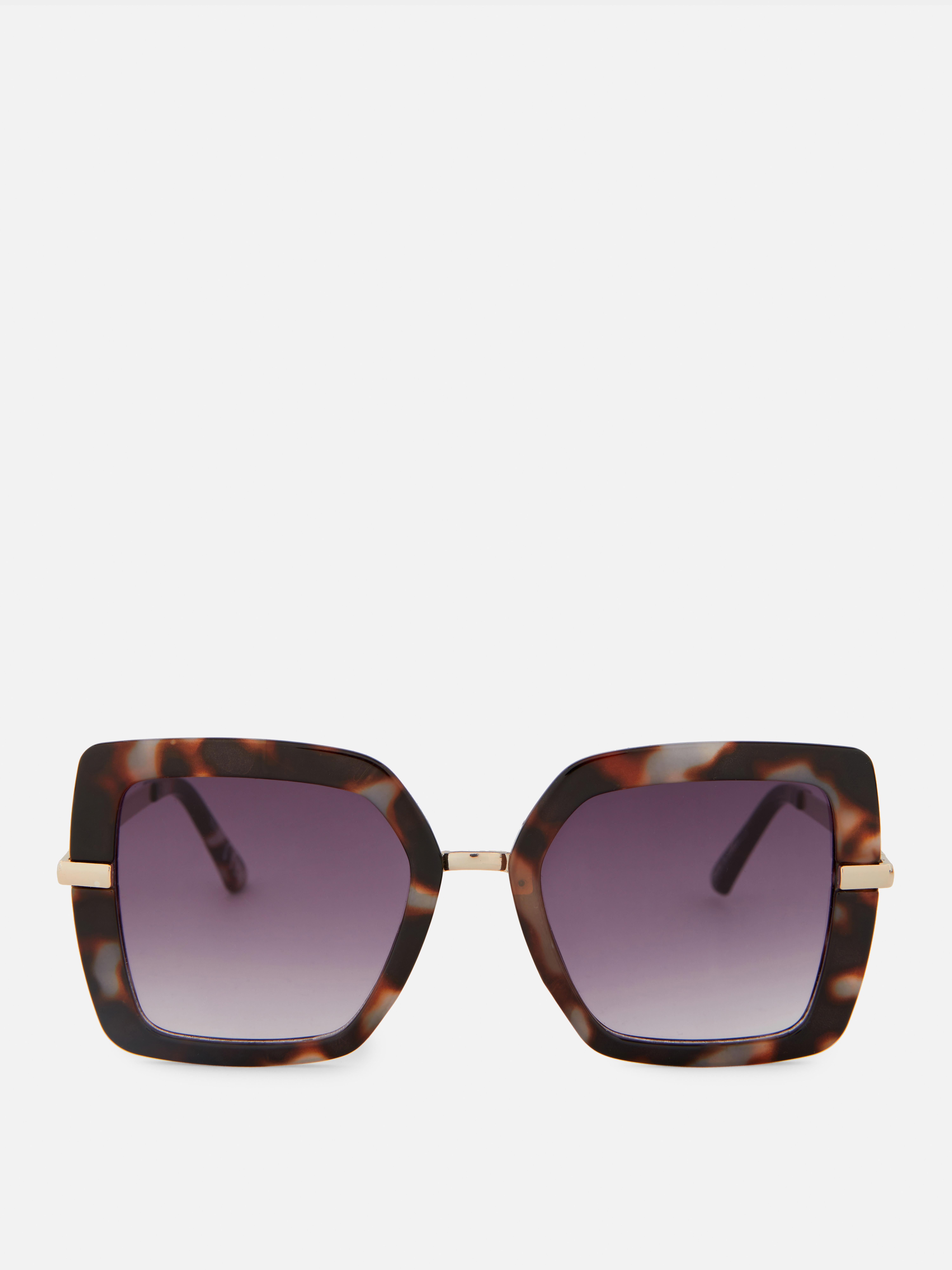Oversized Sunglasses Brown