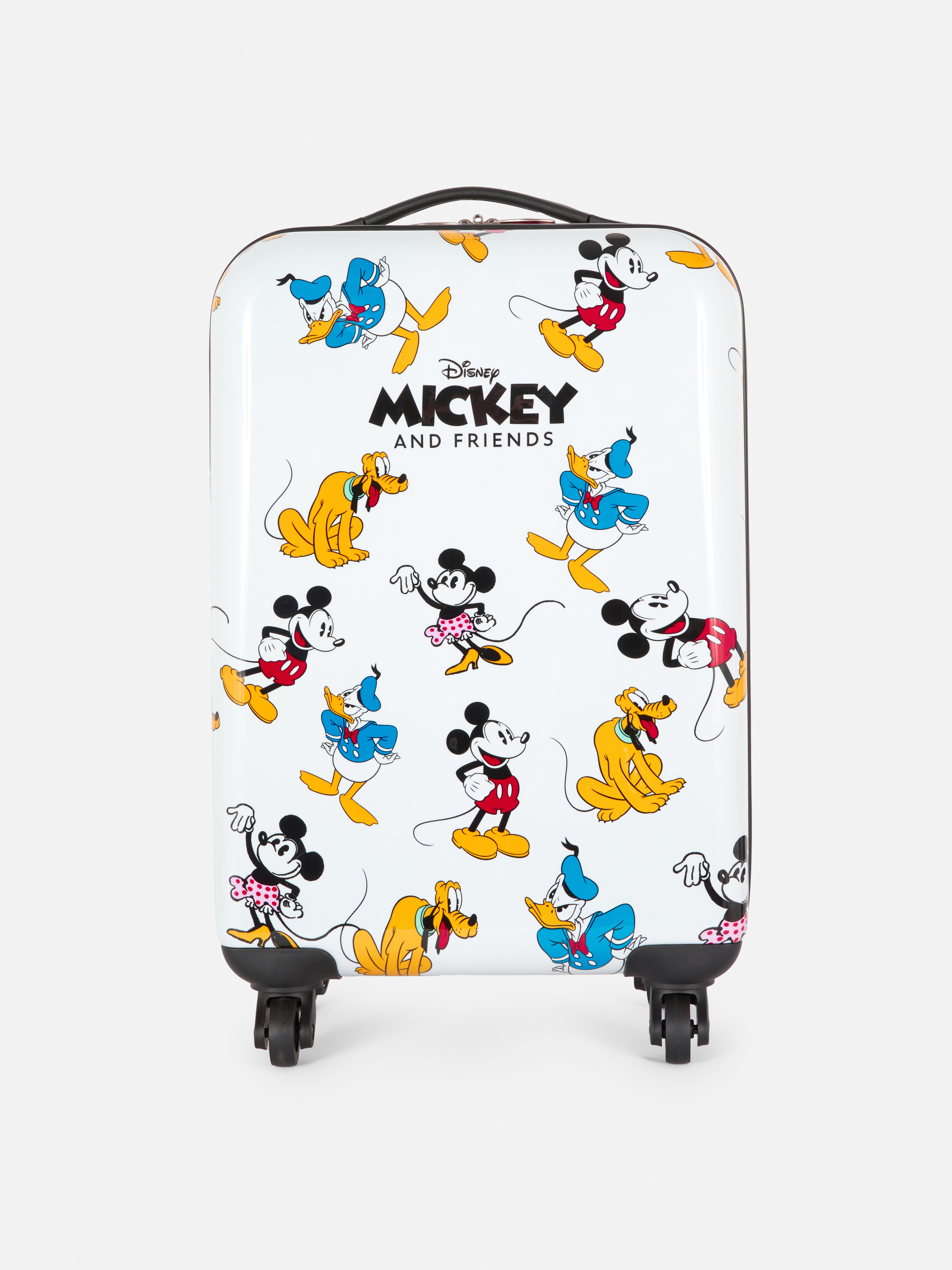 Valise à 4 roulettes Disney Mickey Mouse et ses amis