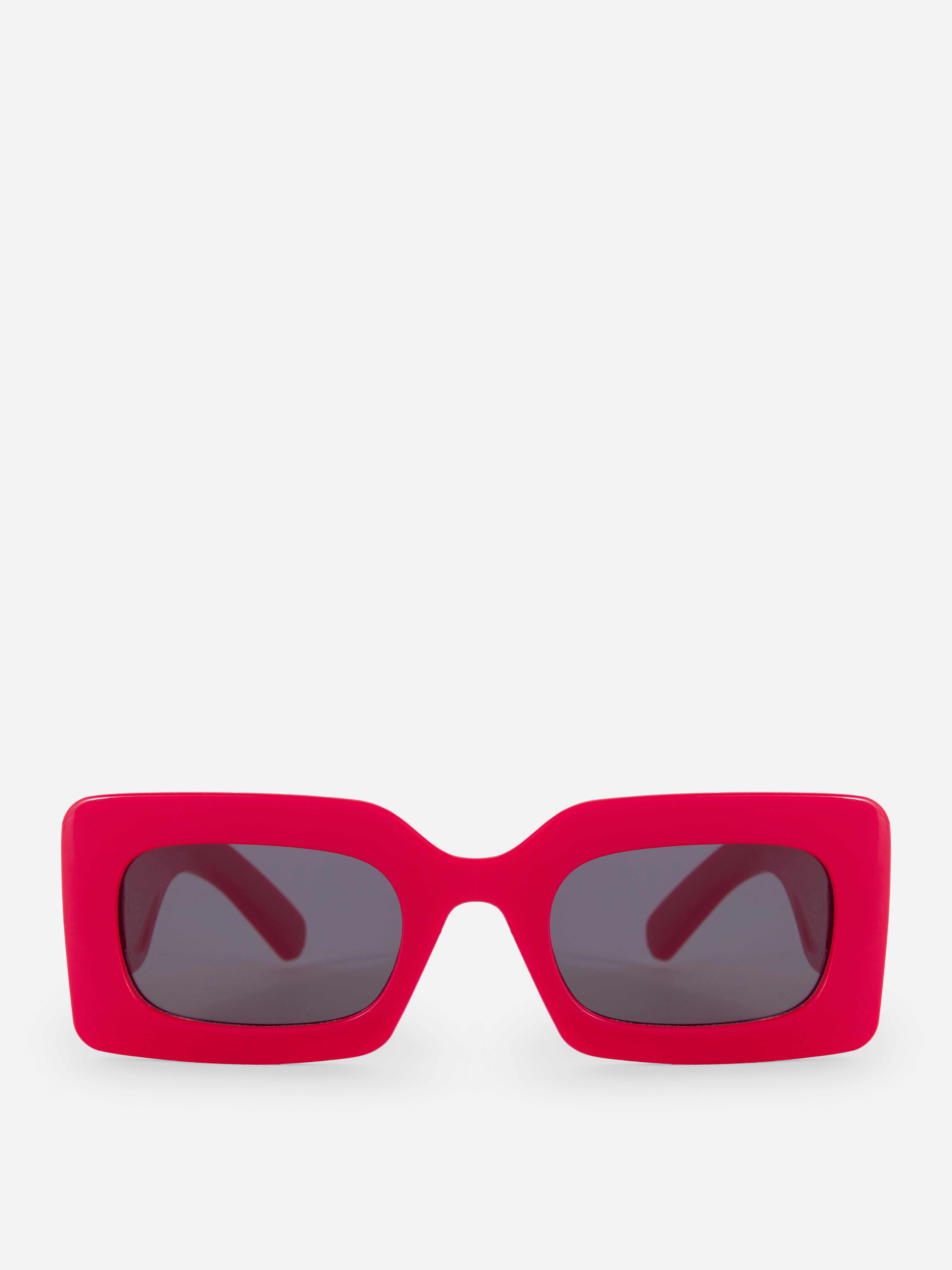 Sonnenbrille mit rechteckigen Gläsern