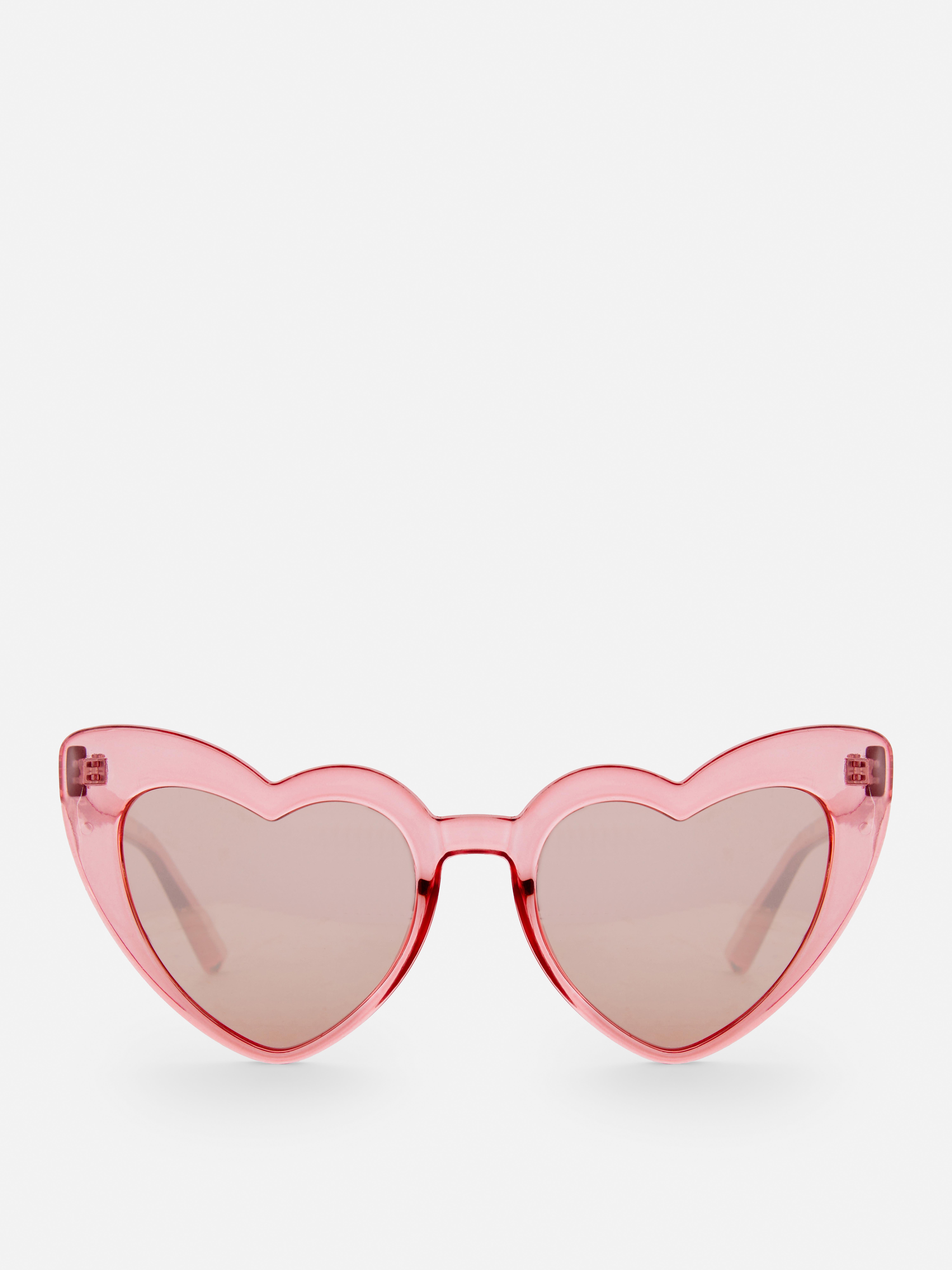 Heart Shaped Tinted Sunglasses