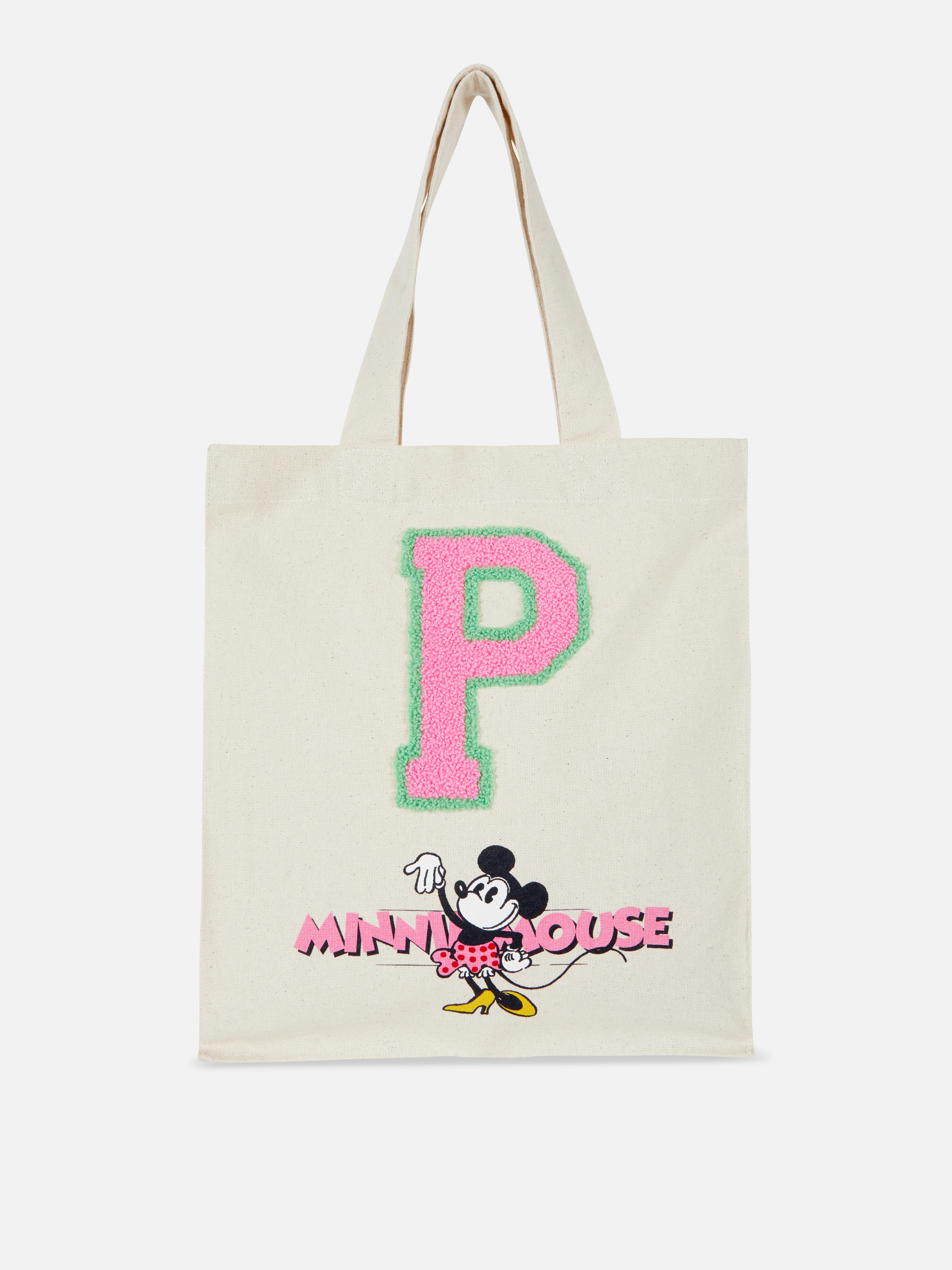 Disney’s Minnie Mouse Initial Tote Bag
