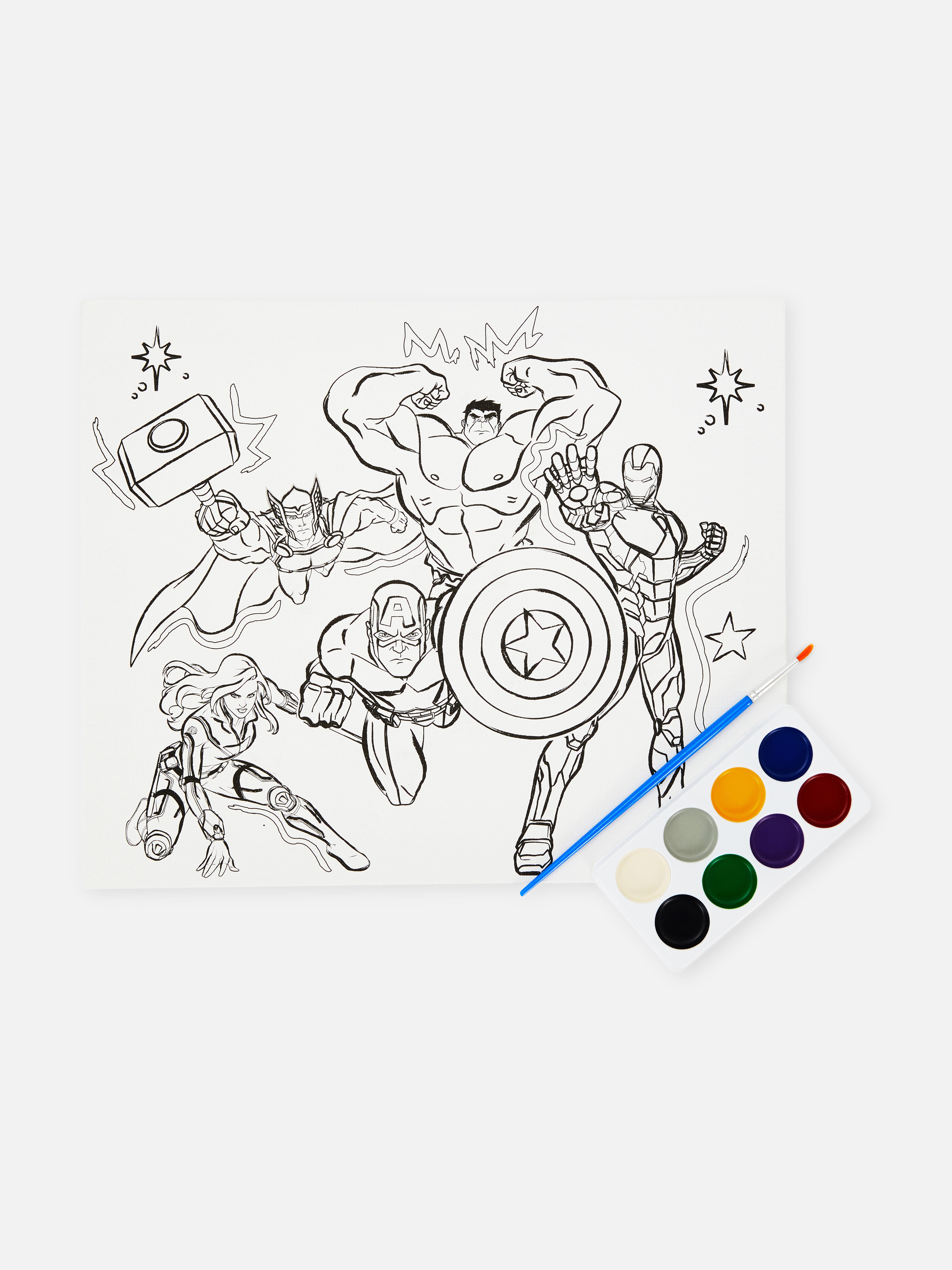 Marvel Avengers Paint Your Own Canvas