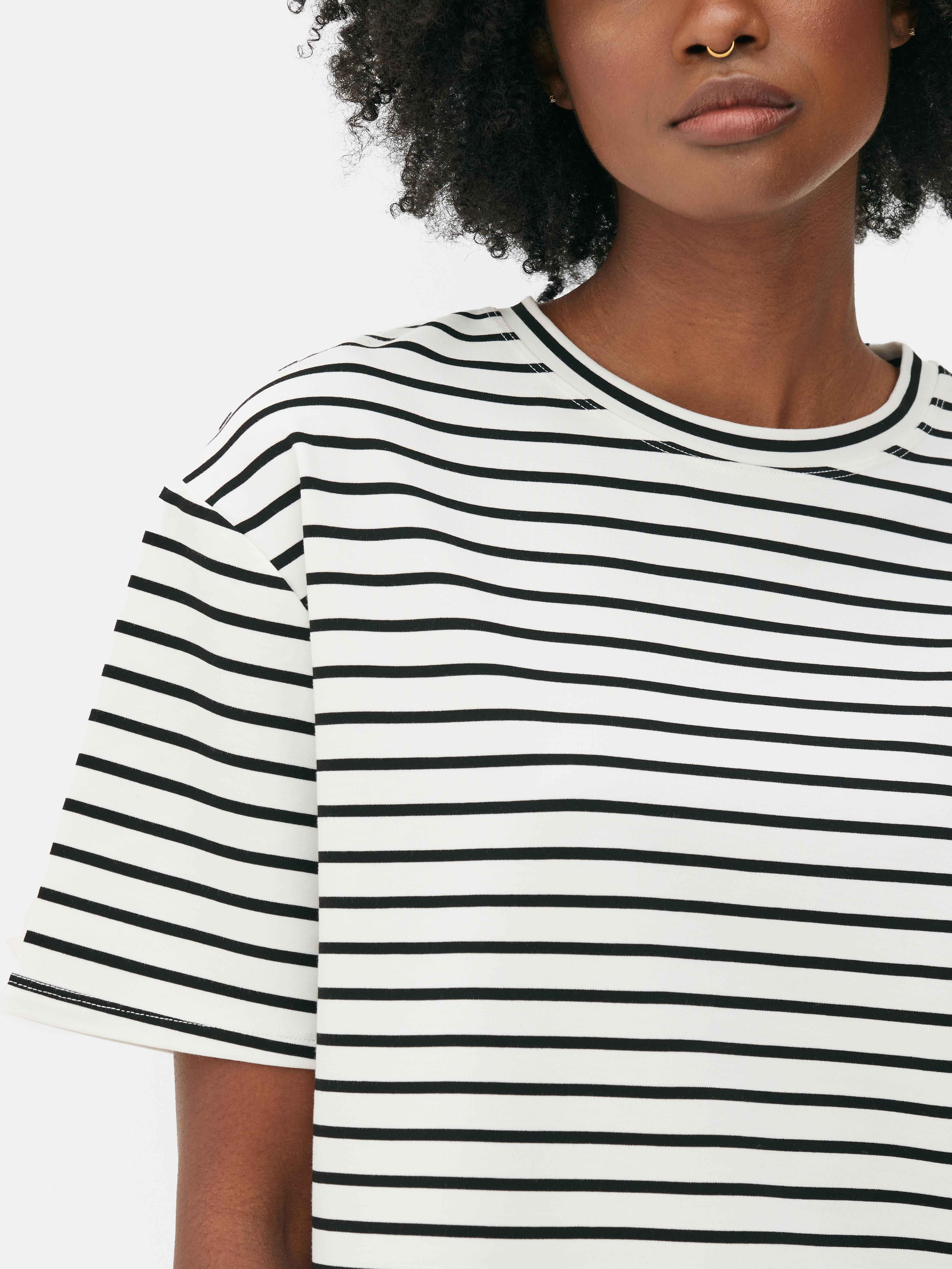 Stripe Cotton T-shirt | Primark