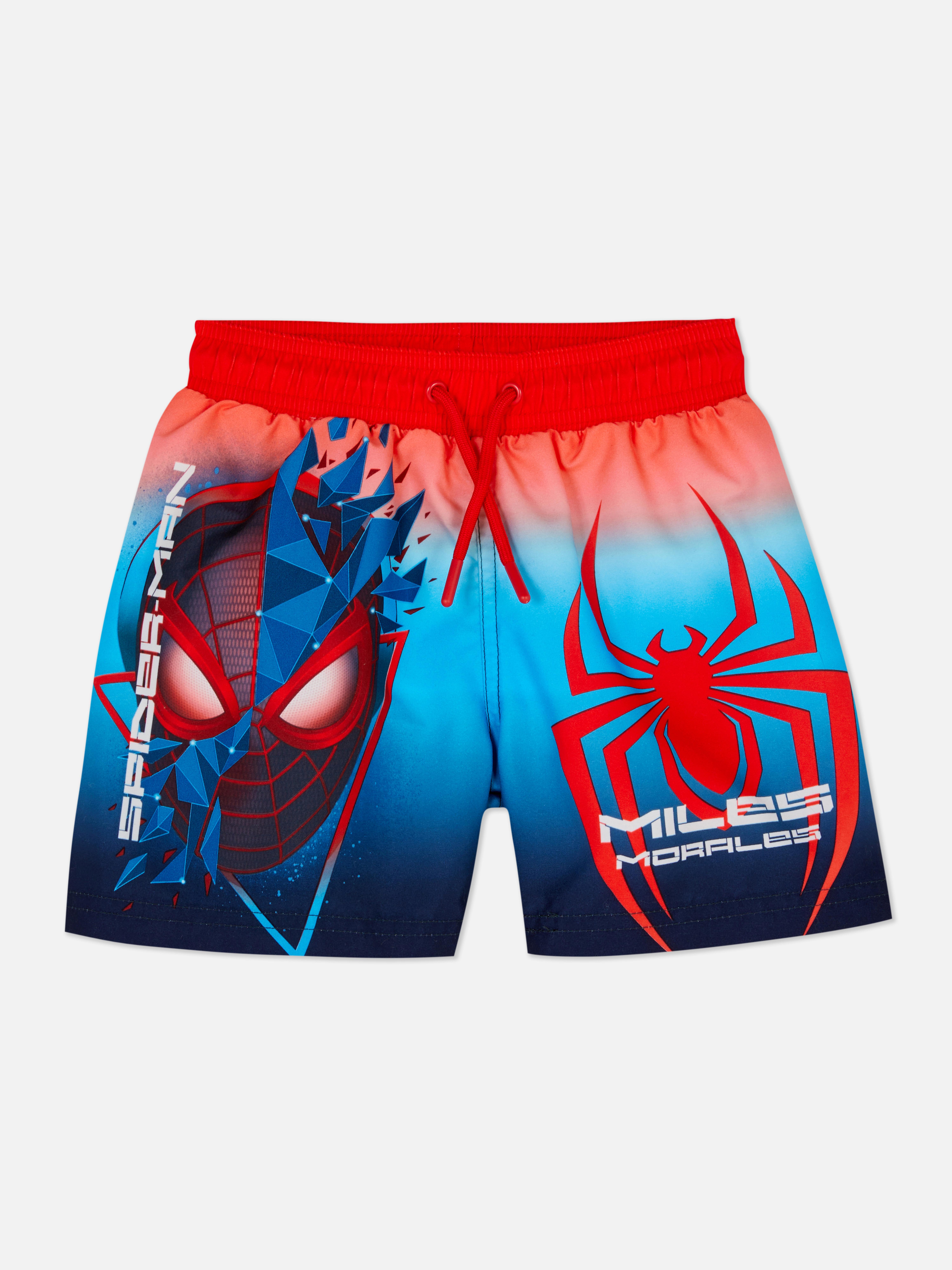 Marvel Spider-Man Miles Morales Ombré Swim Shorts