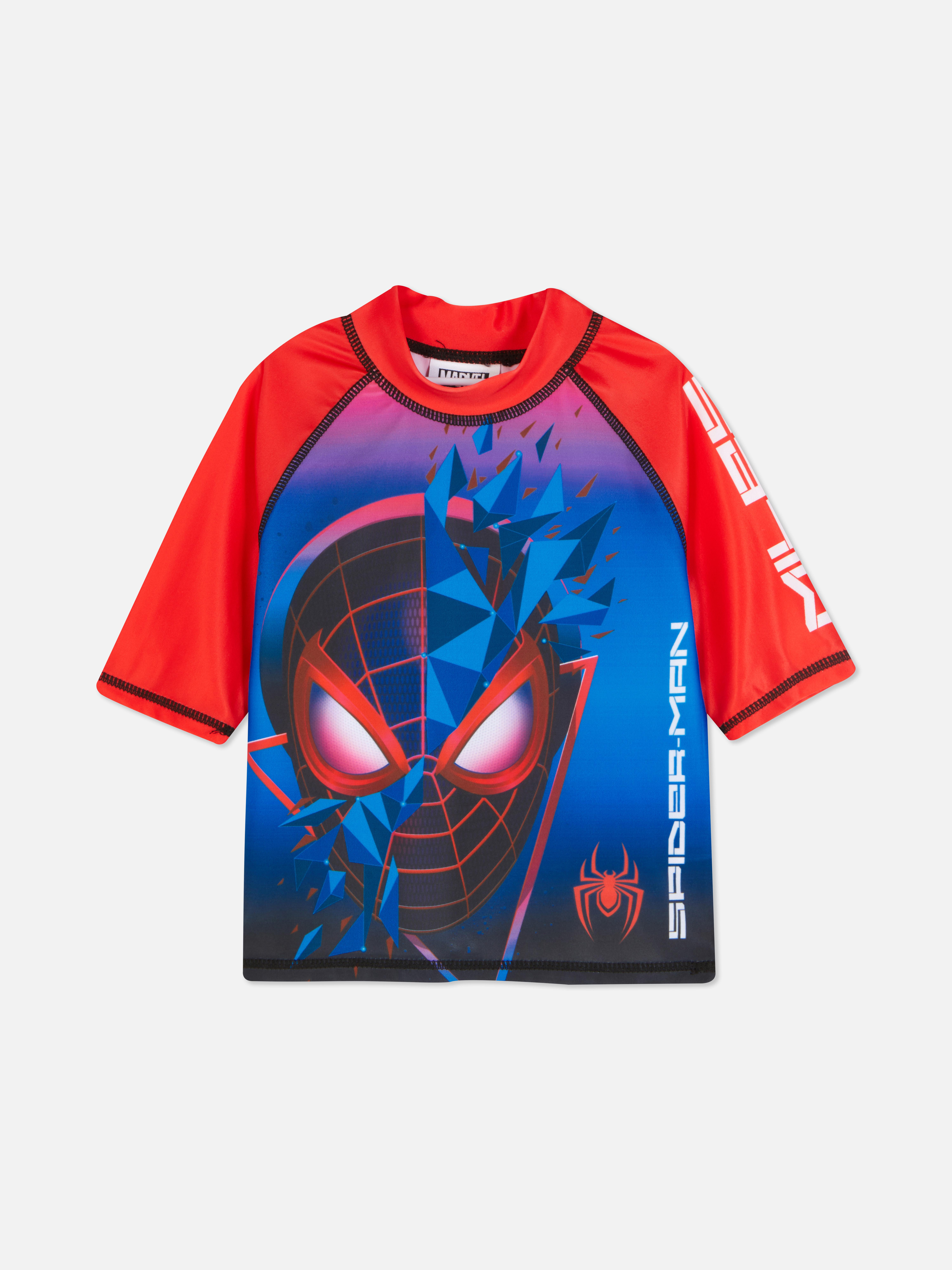 Marvel Spider-Man Miles Morales Swimming Shirt