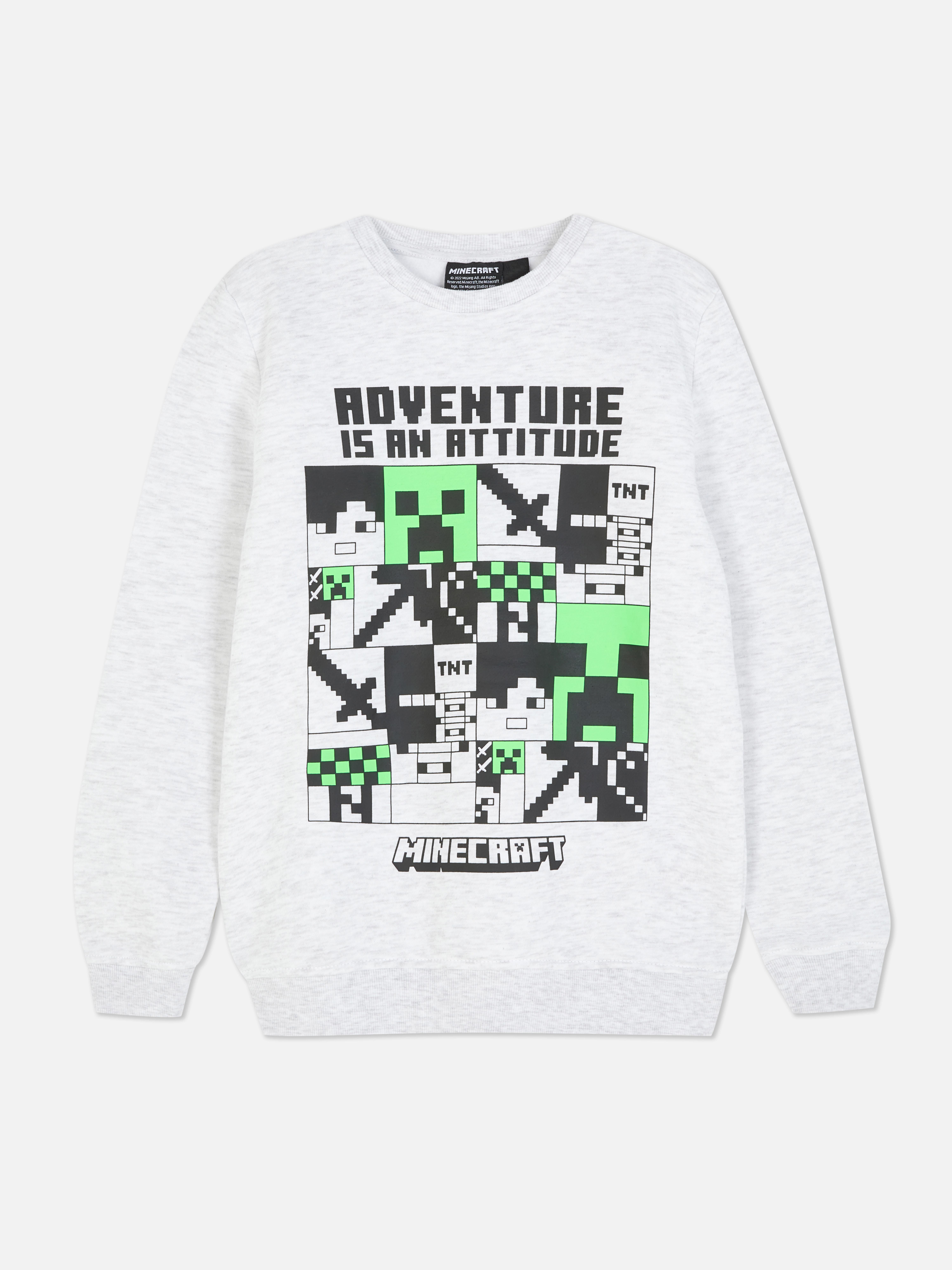 Minecraft Block Print Sweatshirt