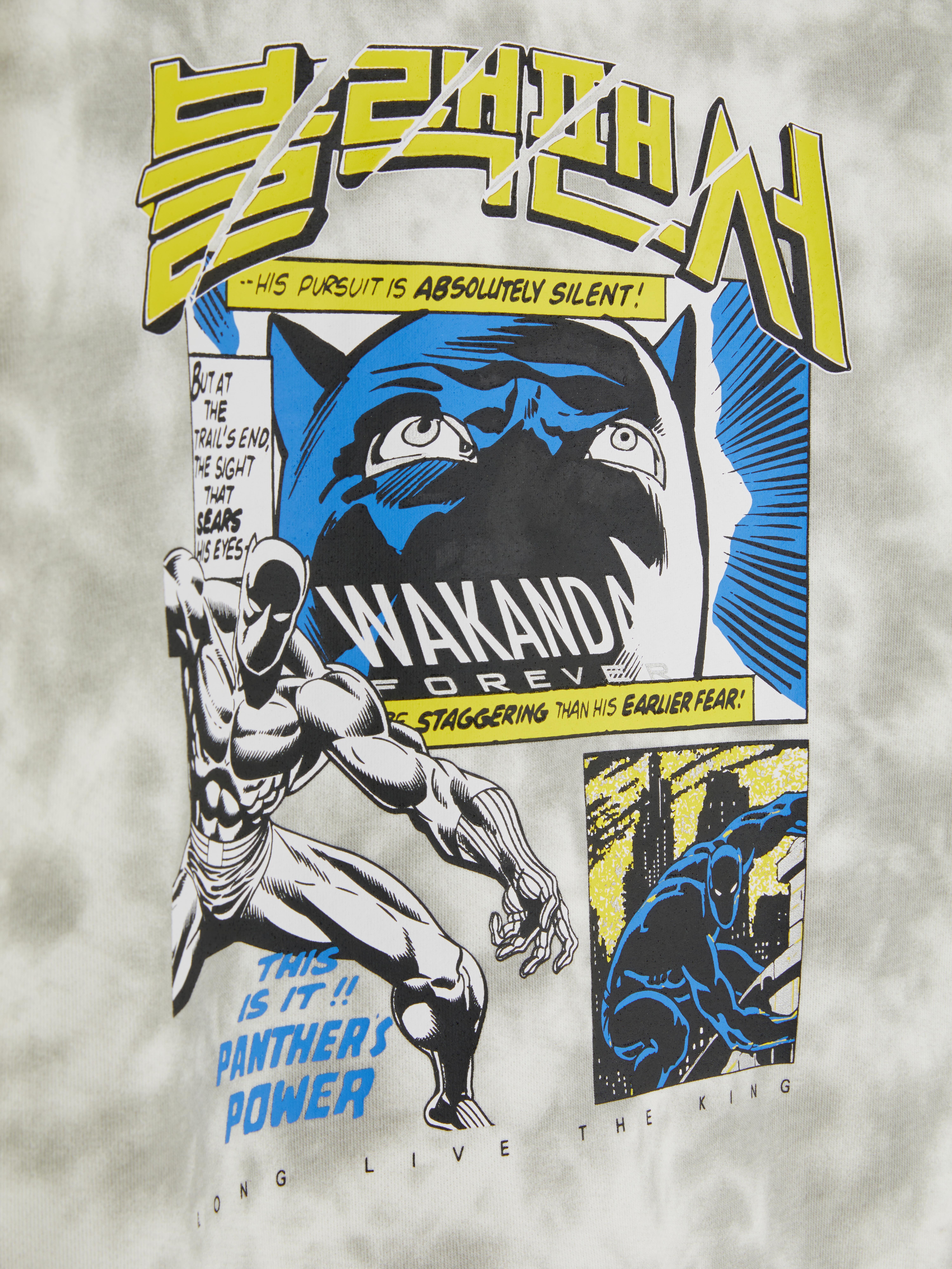 Marvel Black Panther Comic Print Sweatshirt
