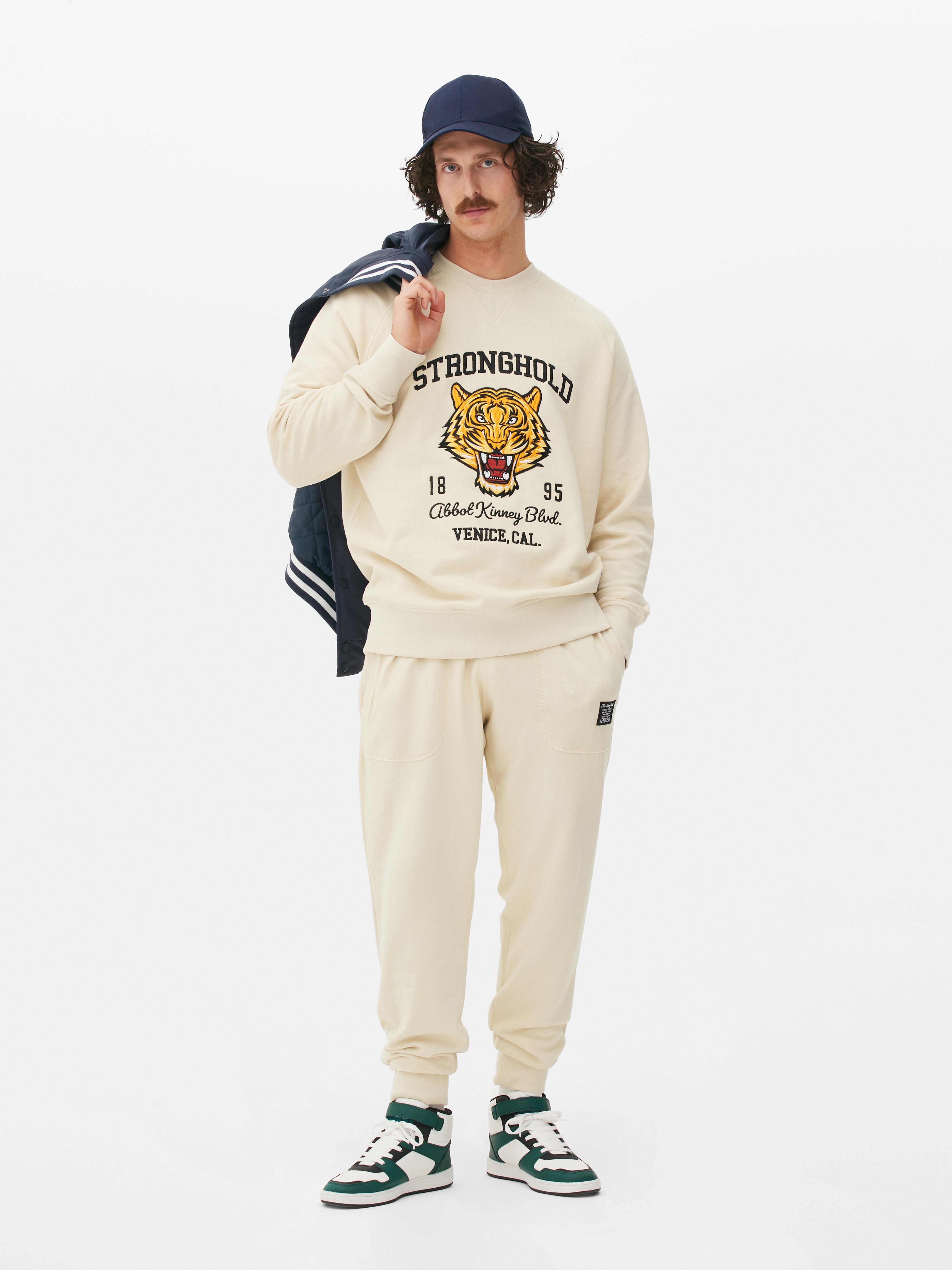 The Stronghold Tiger Embroidered Sweatshirt