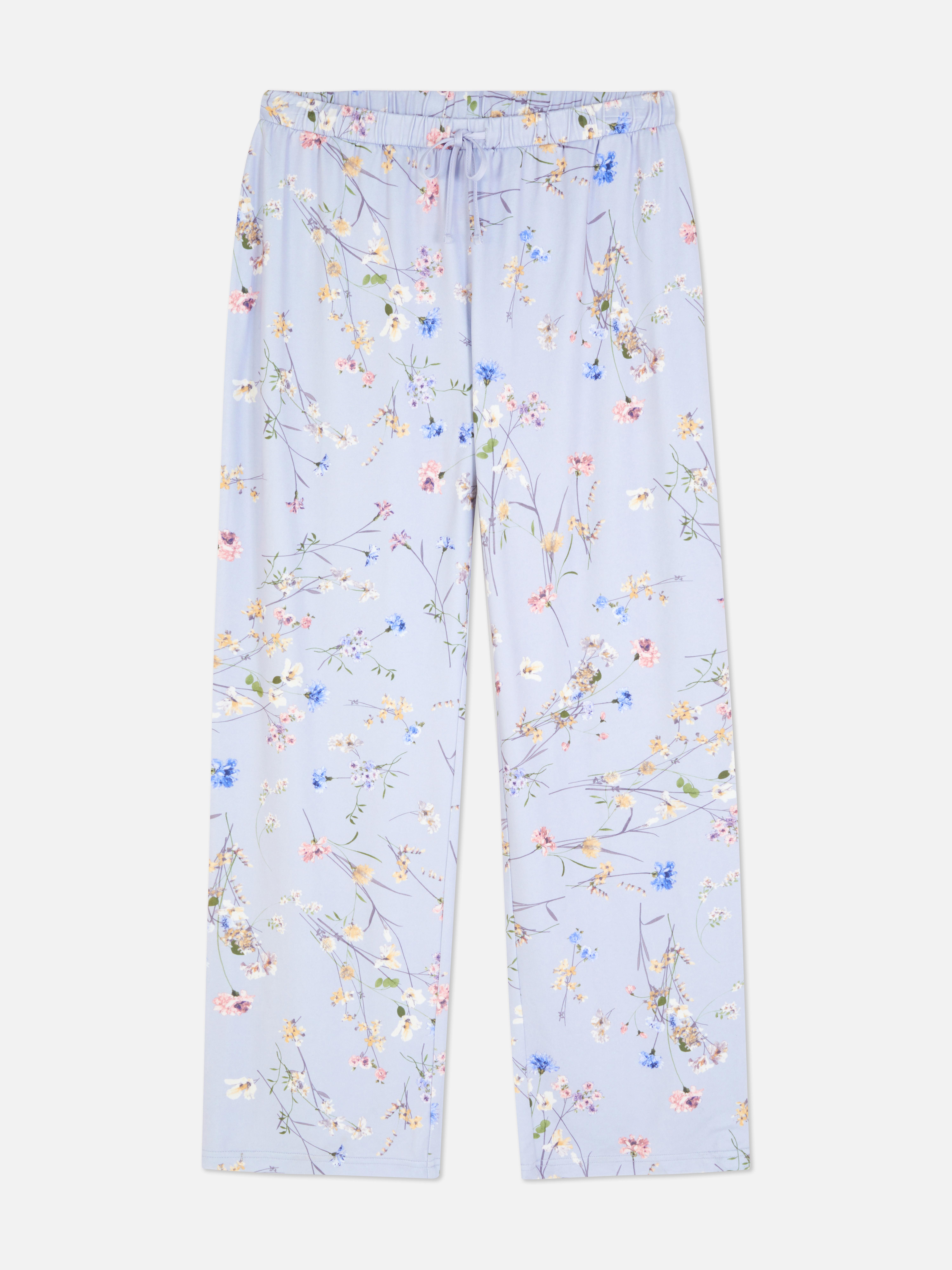 Ditsy Floral Print Pyjama Bottoms