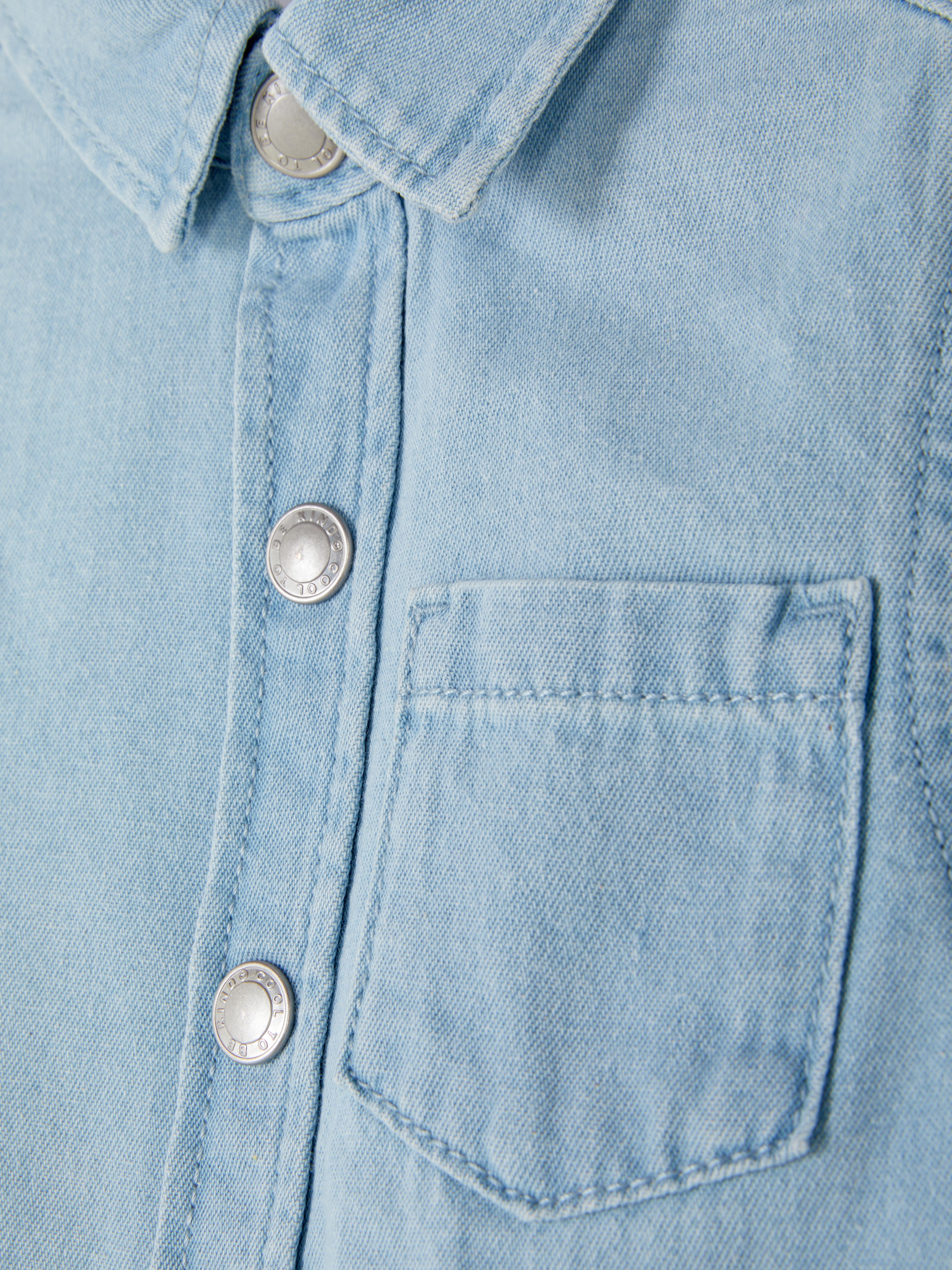 Denim Long Sleeve Shirt