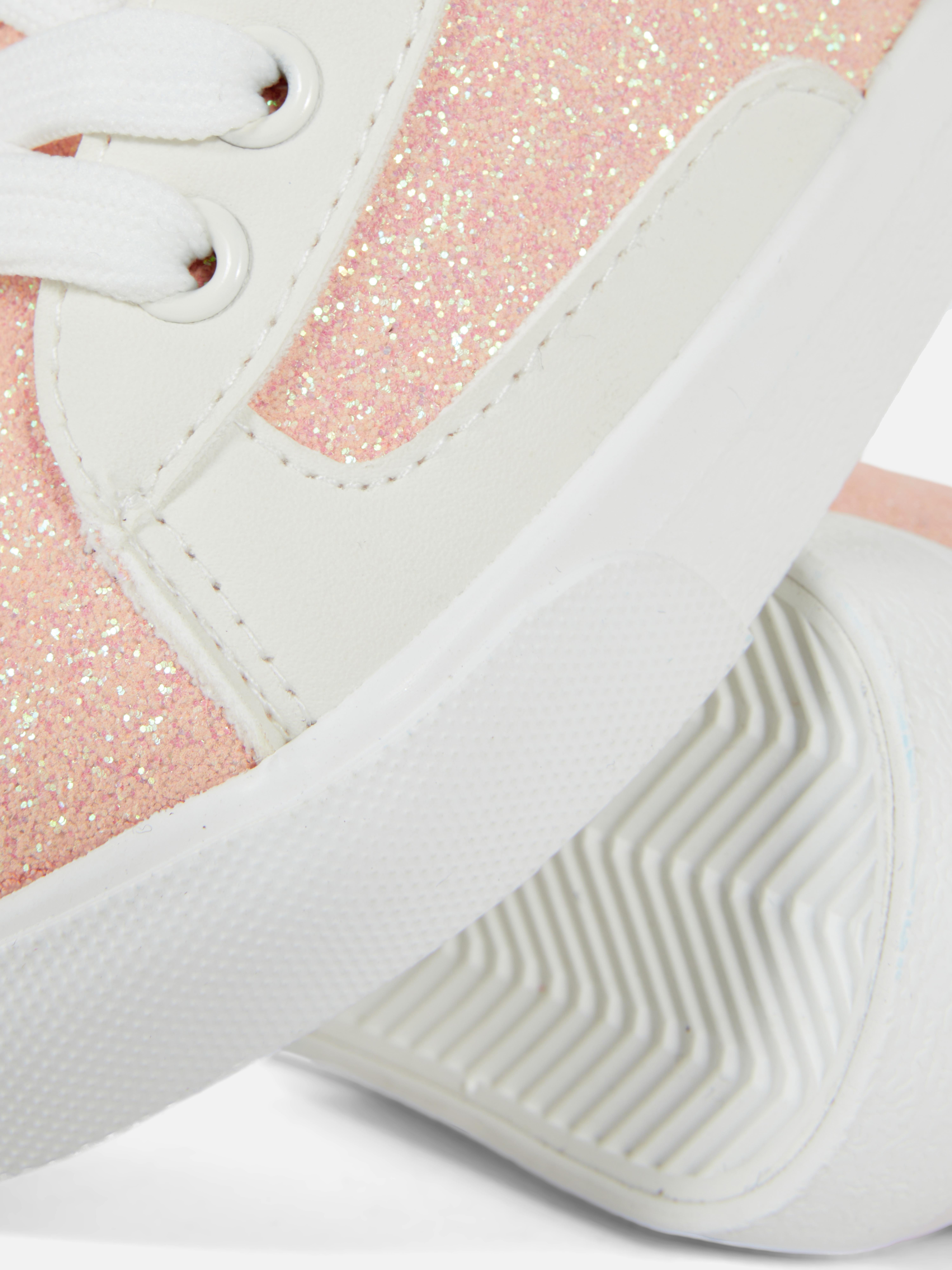 Glitter Low-Top Trainers