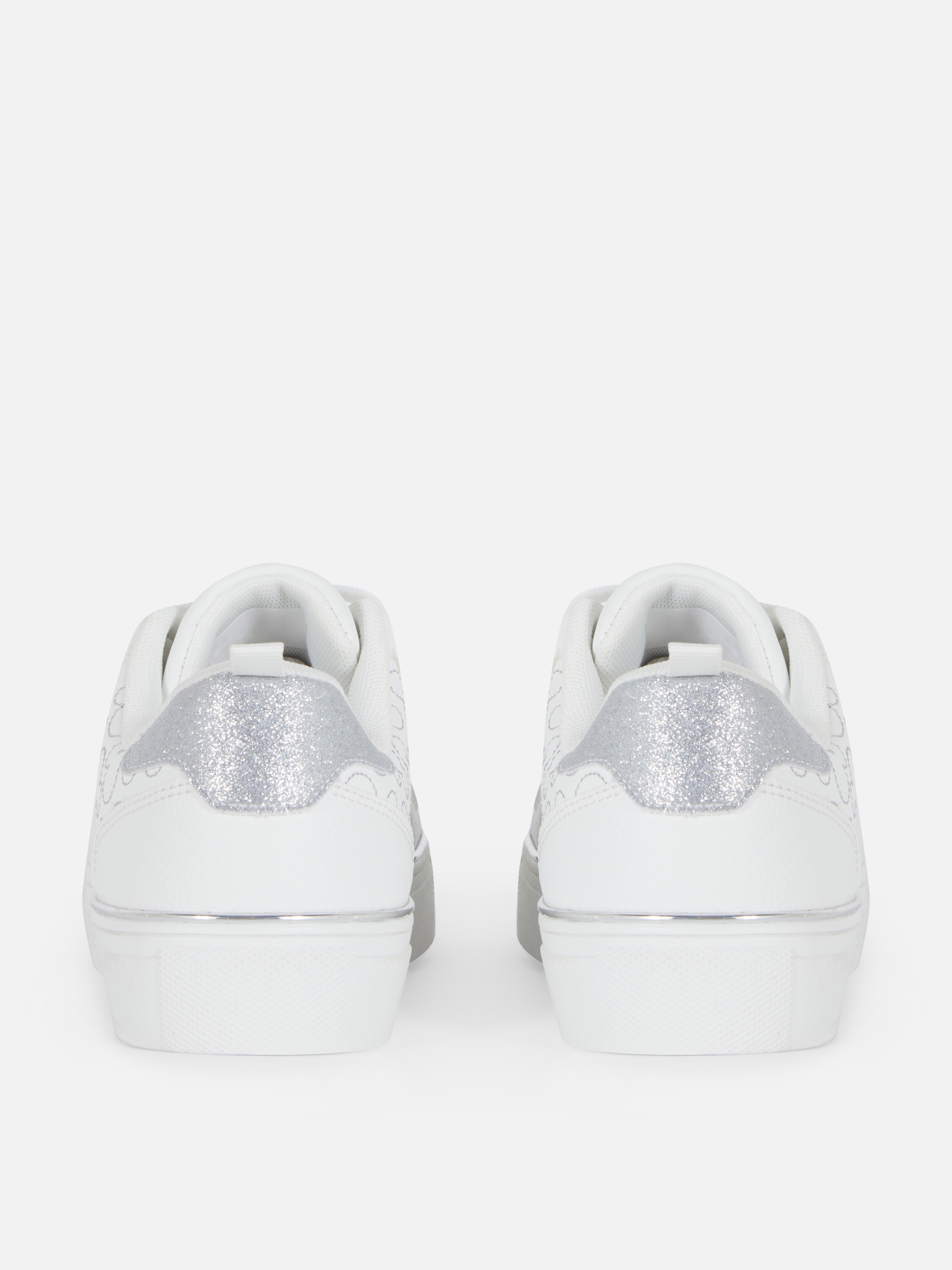 Disney's Mickey Mouse Metallic Low-Top Trainers