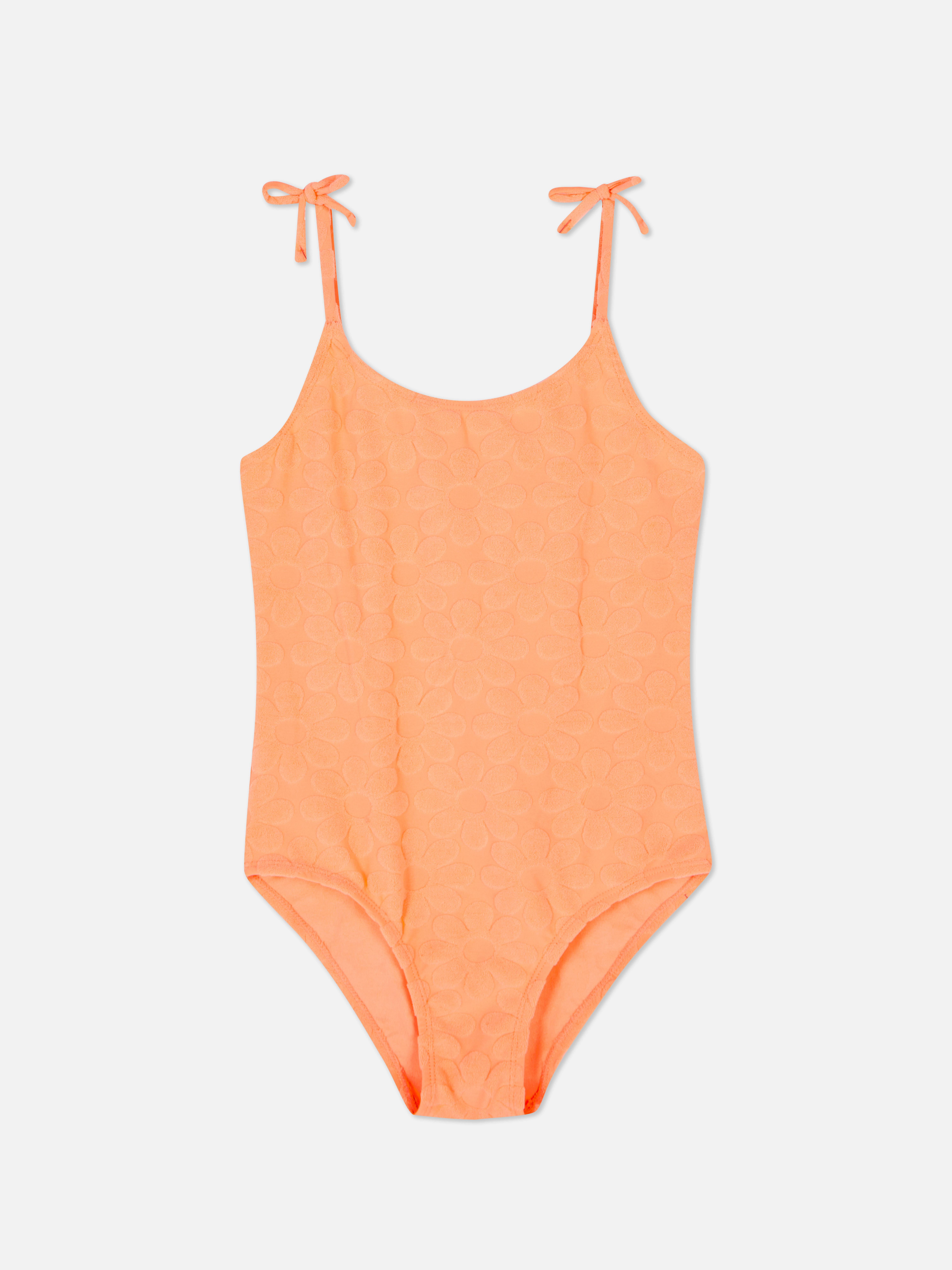 Daisy Embossed Terry Swimsuit