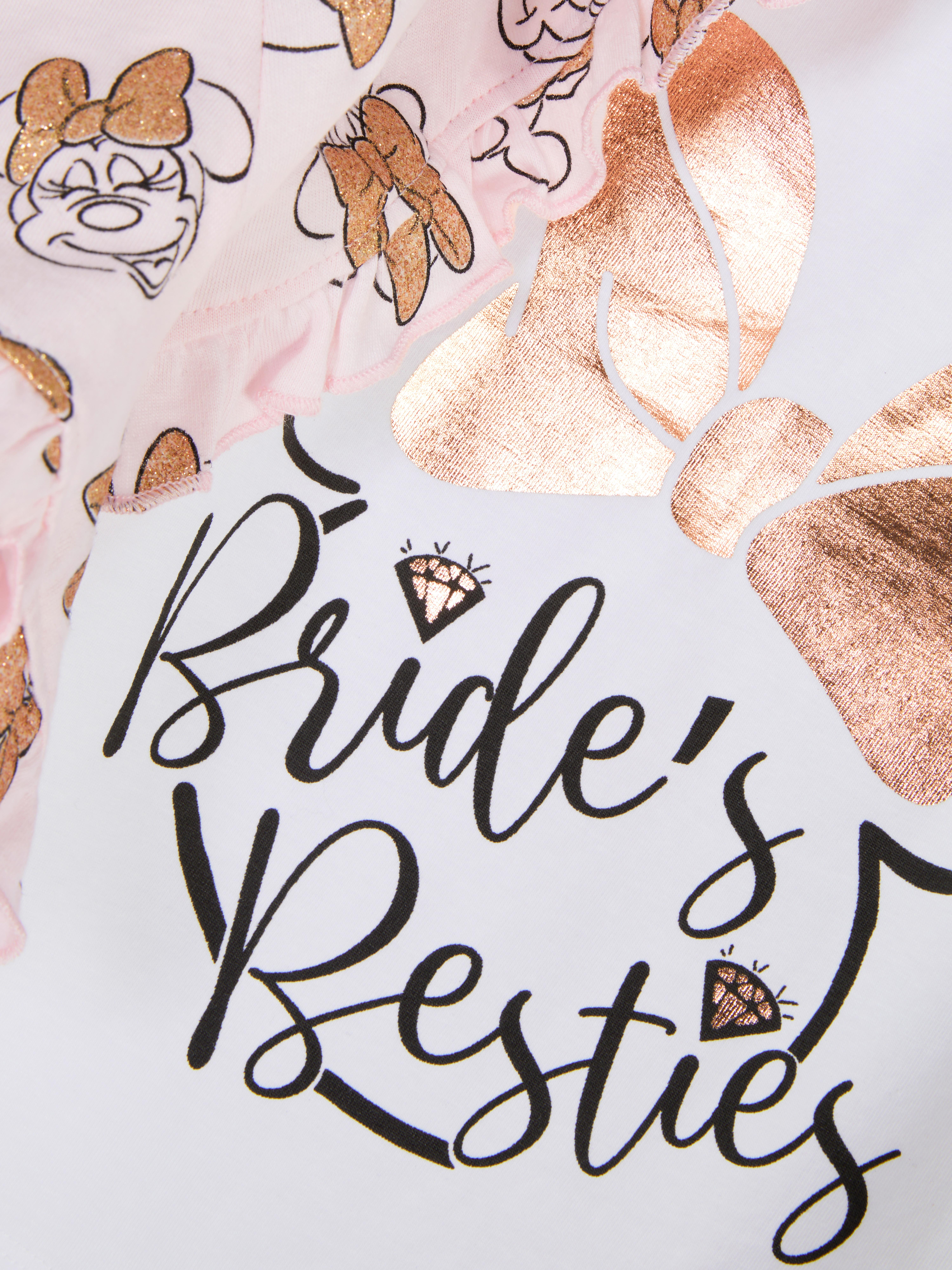 Disney’s Minnie Mouse Bridal Party Sleepwear Set