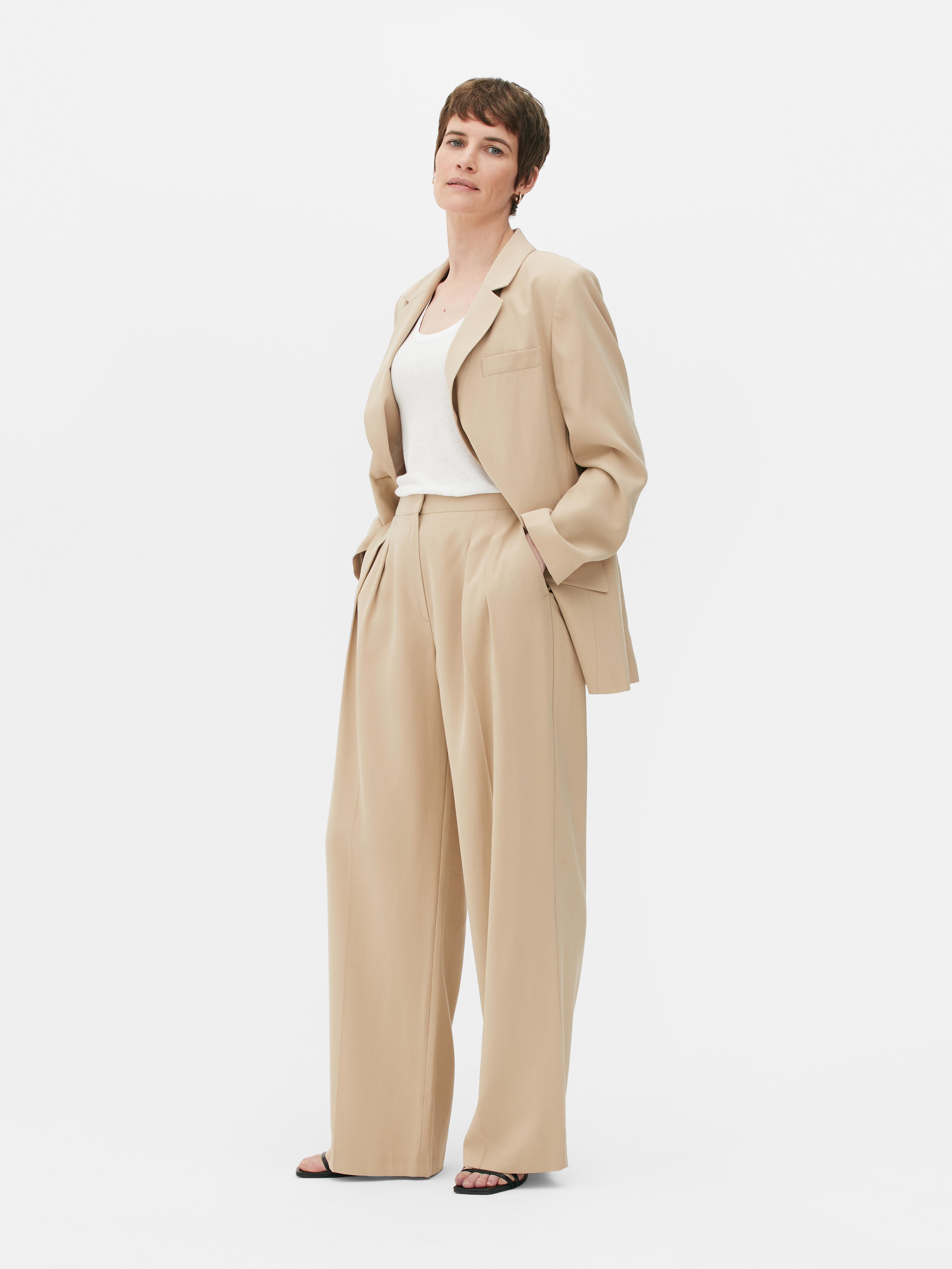 Soft Touch Pleated Pants