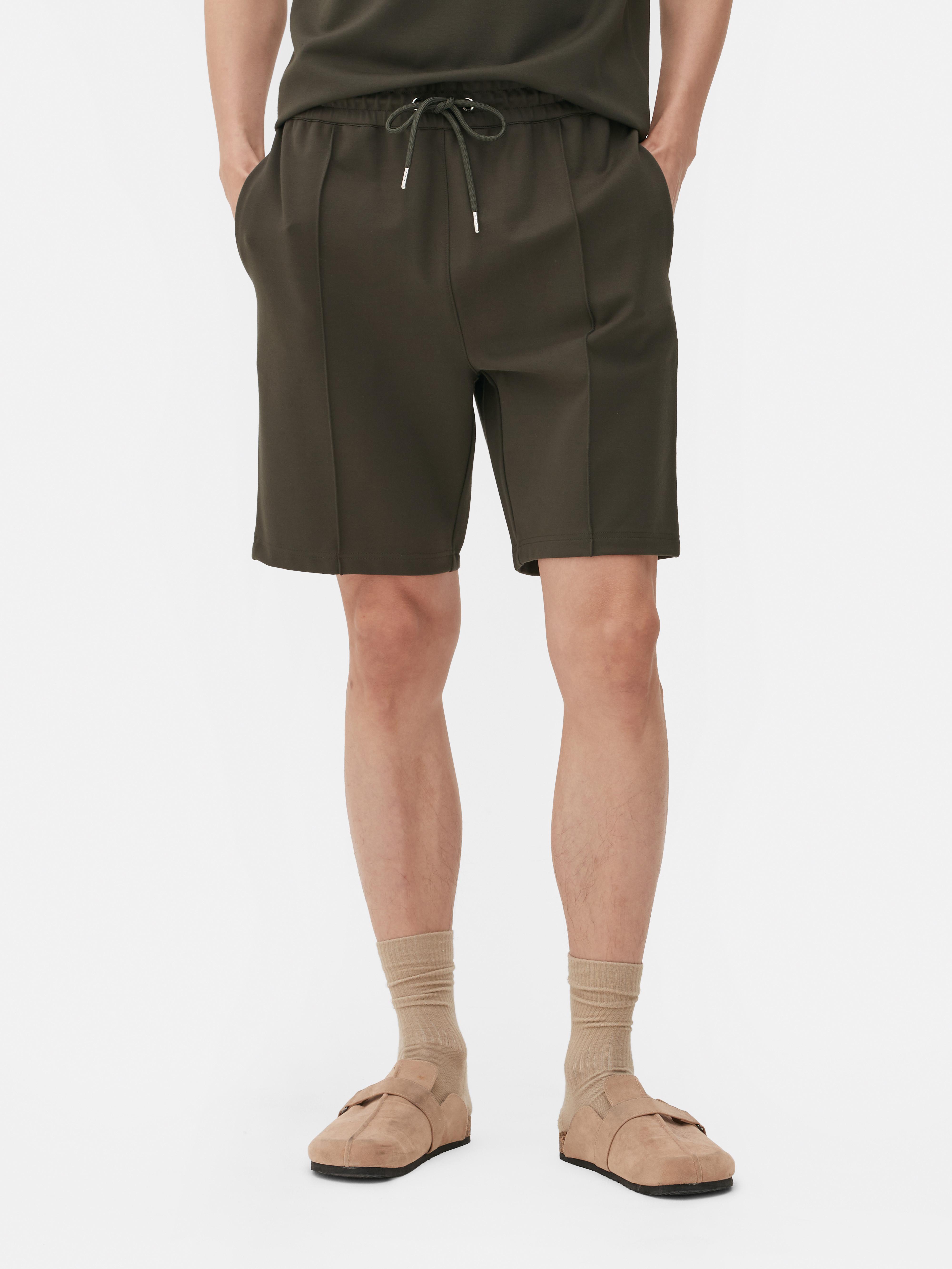 Kem Elasticated Waist Pintuck Shorts
