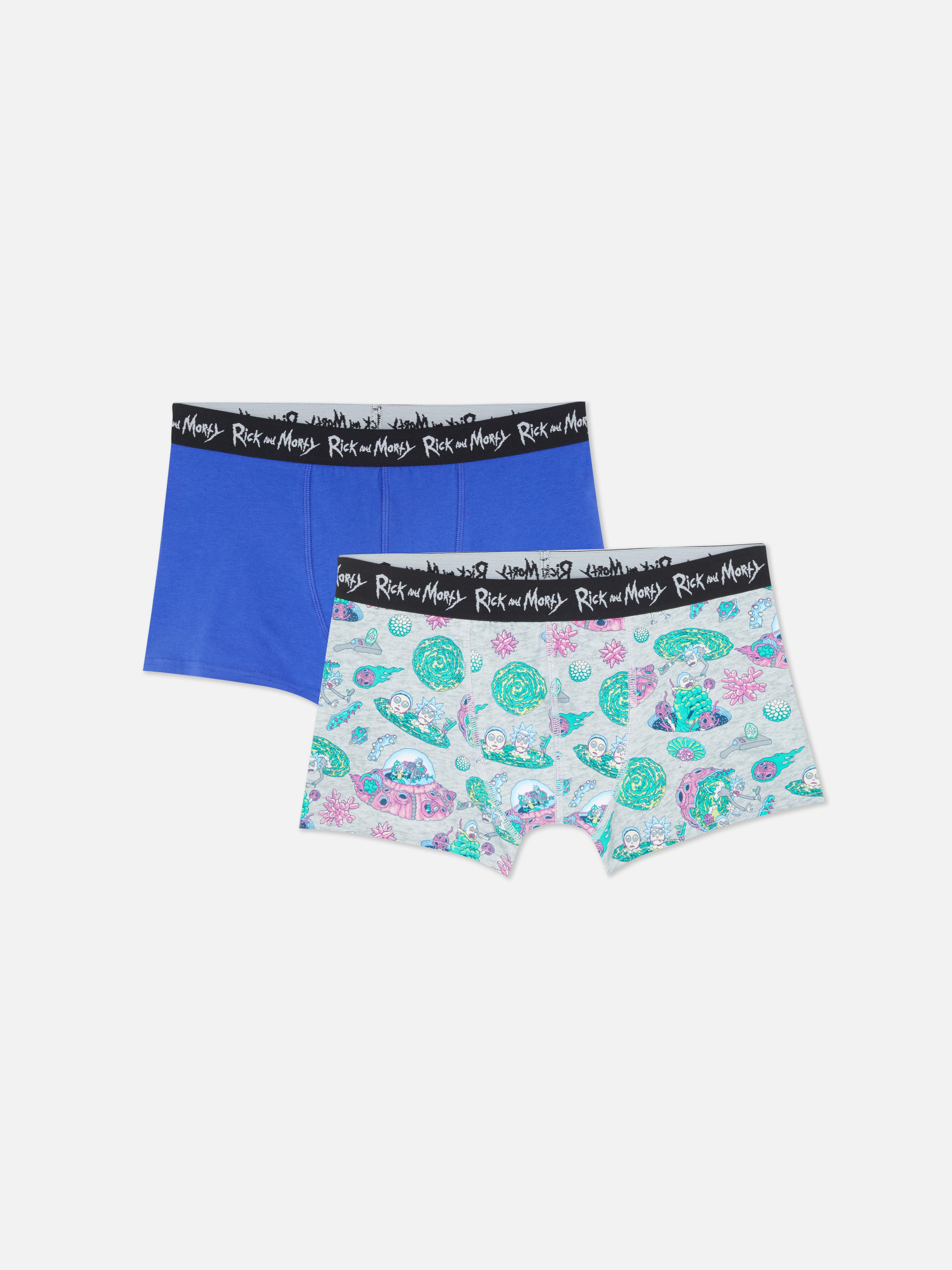 2er-Pack Rick and Morty Boxershorts