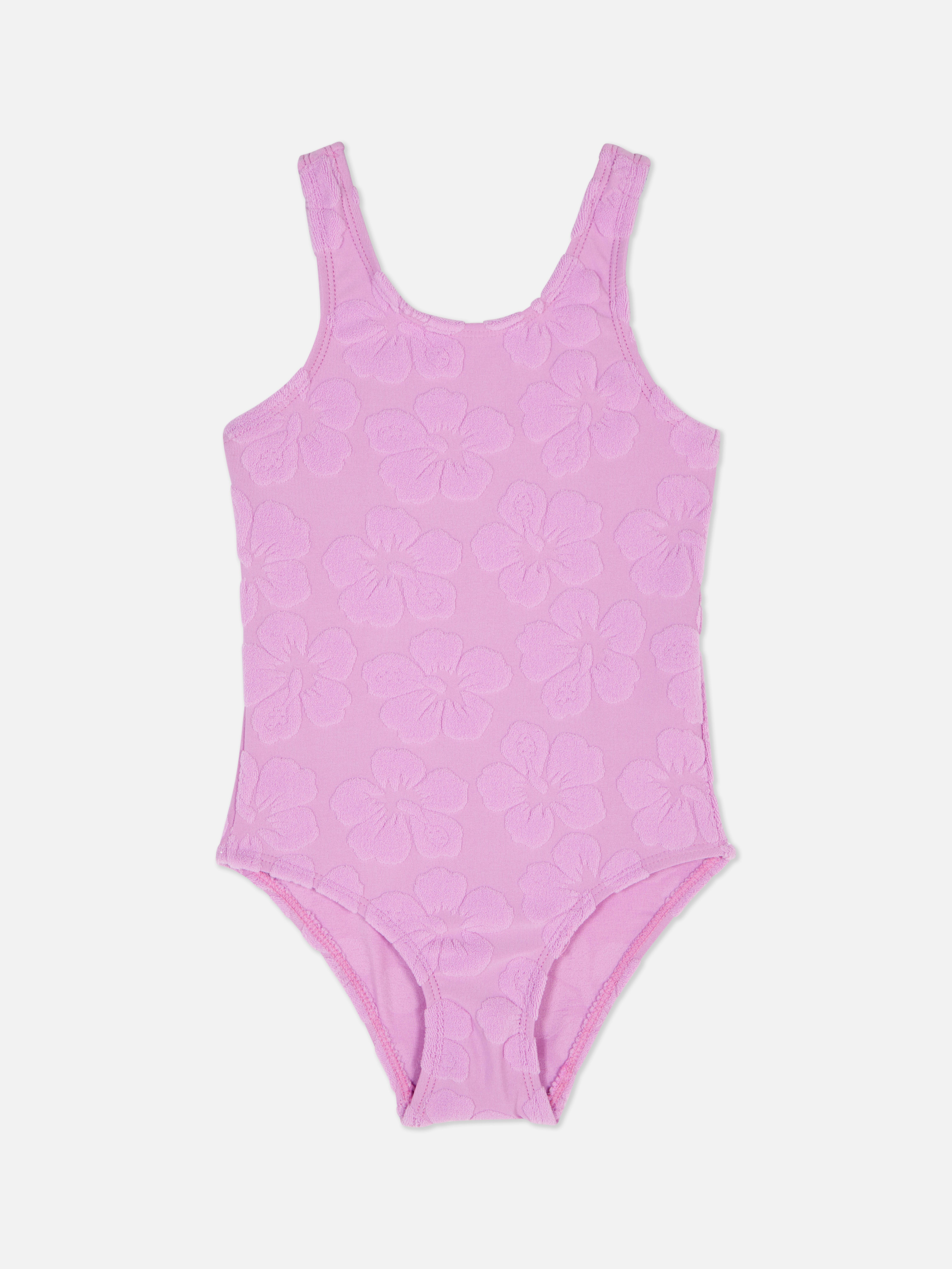 Younger Girl Hawaiian Hibiscus Swimsuit