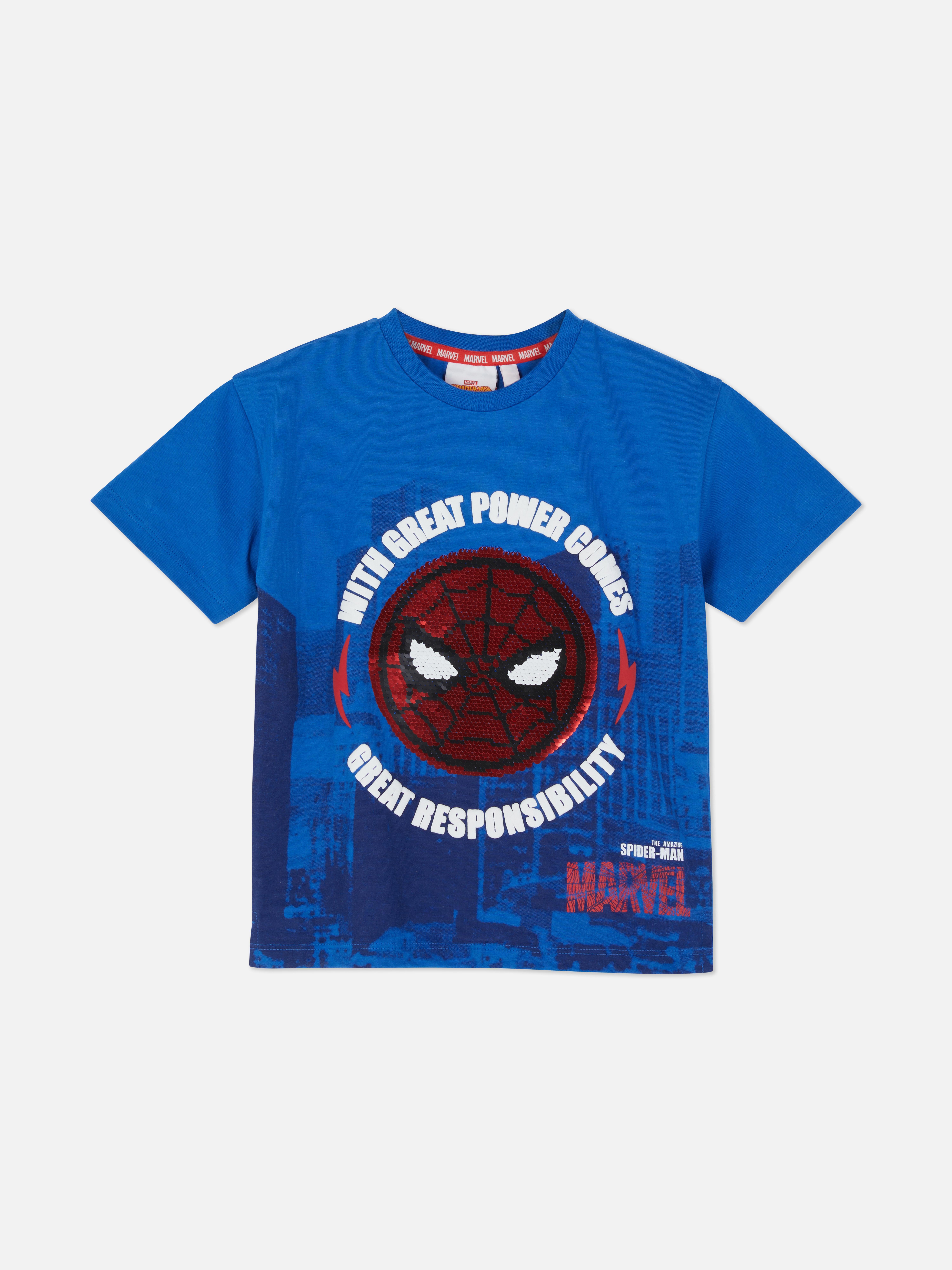 Marvel Spider-Man Reversible Sequin T-shirt