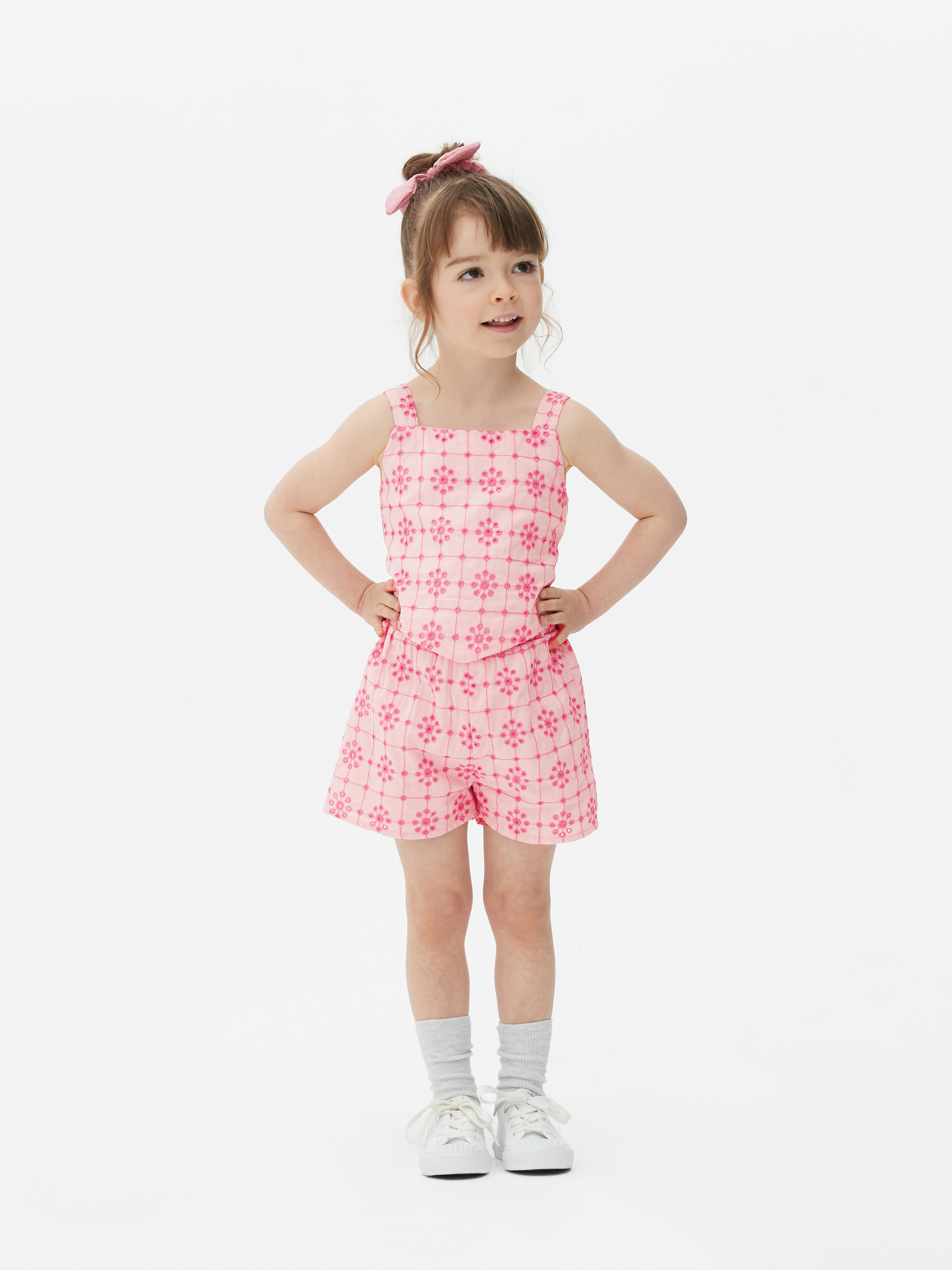 JiAmy Girls Valentine's Day Sets Button Down 3 Piece Sets