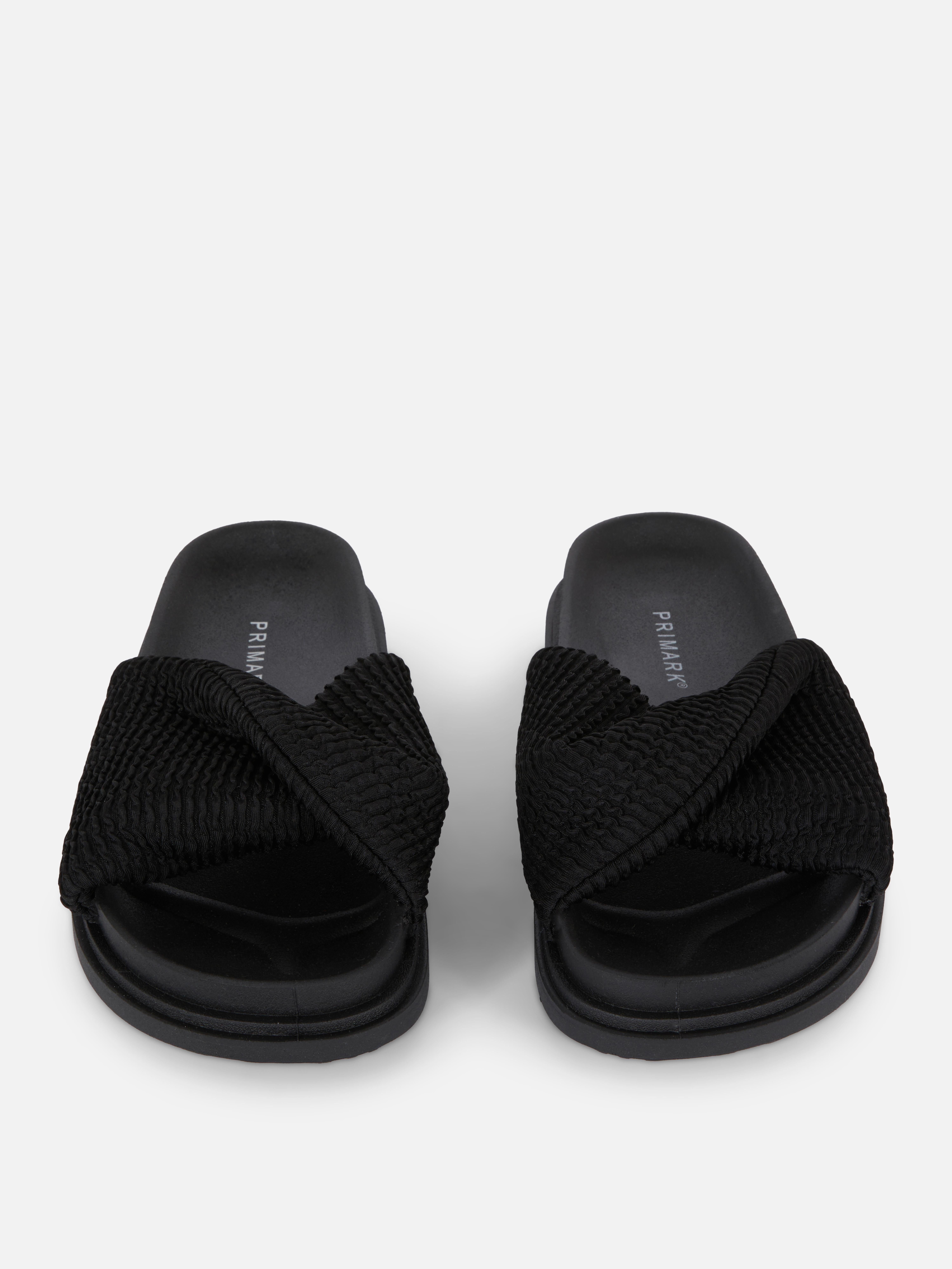 Crinkle Twist Pool Slides | Primark
