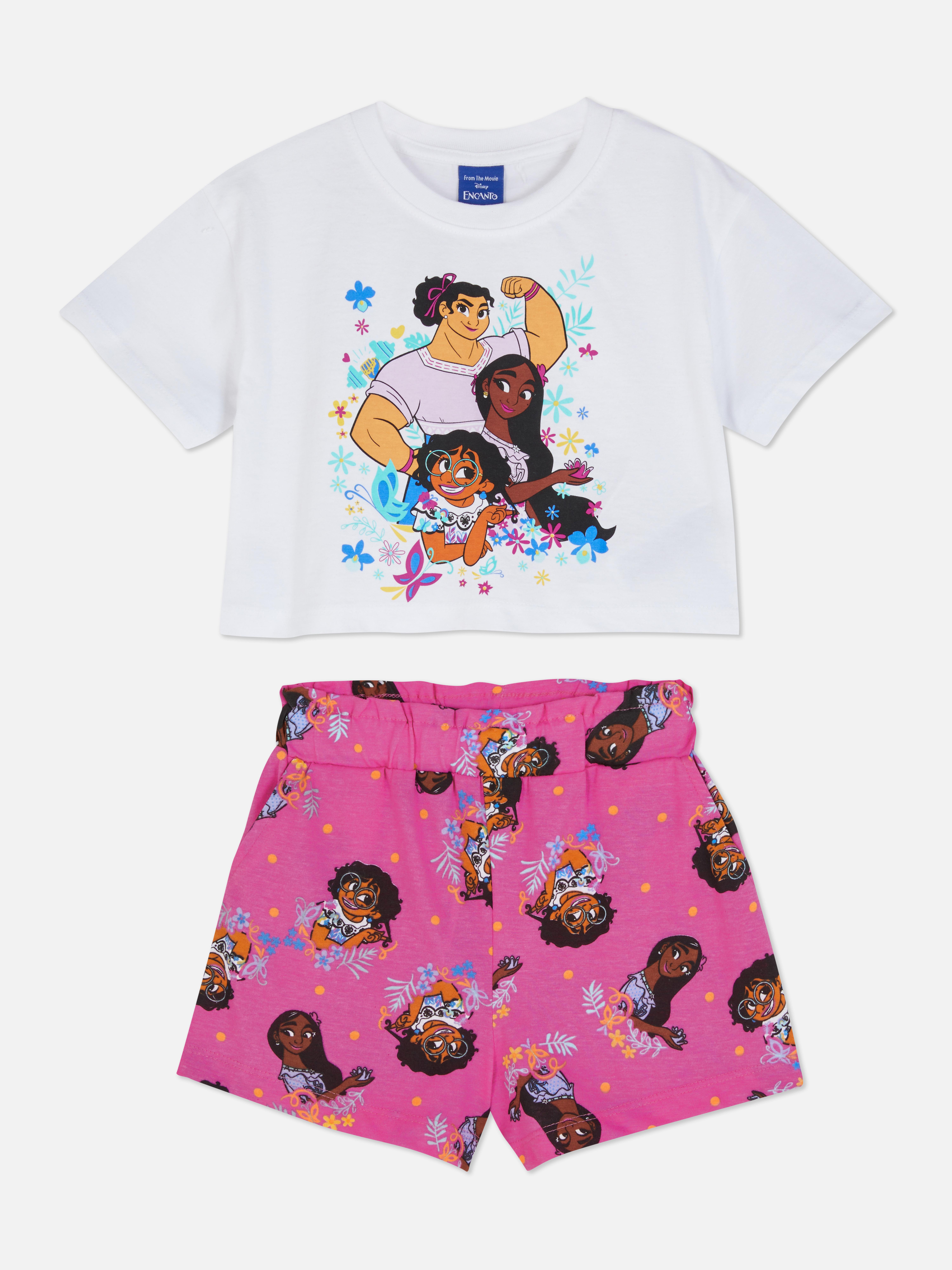 Disney's Encanto Printed T-shirt and Shorts Set Multi