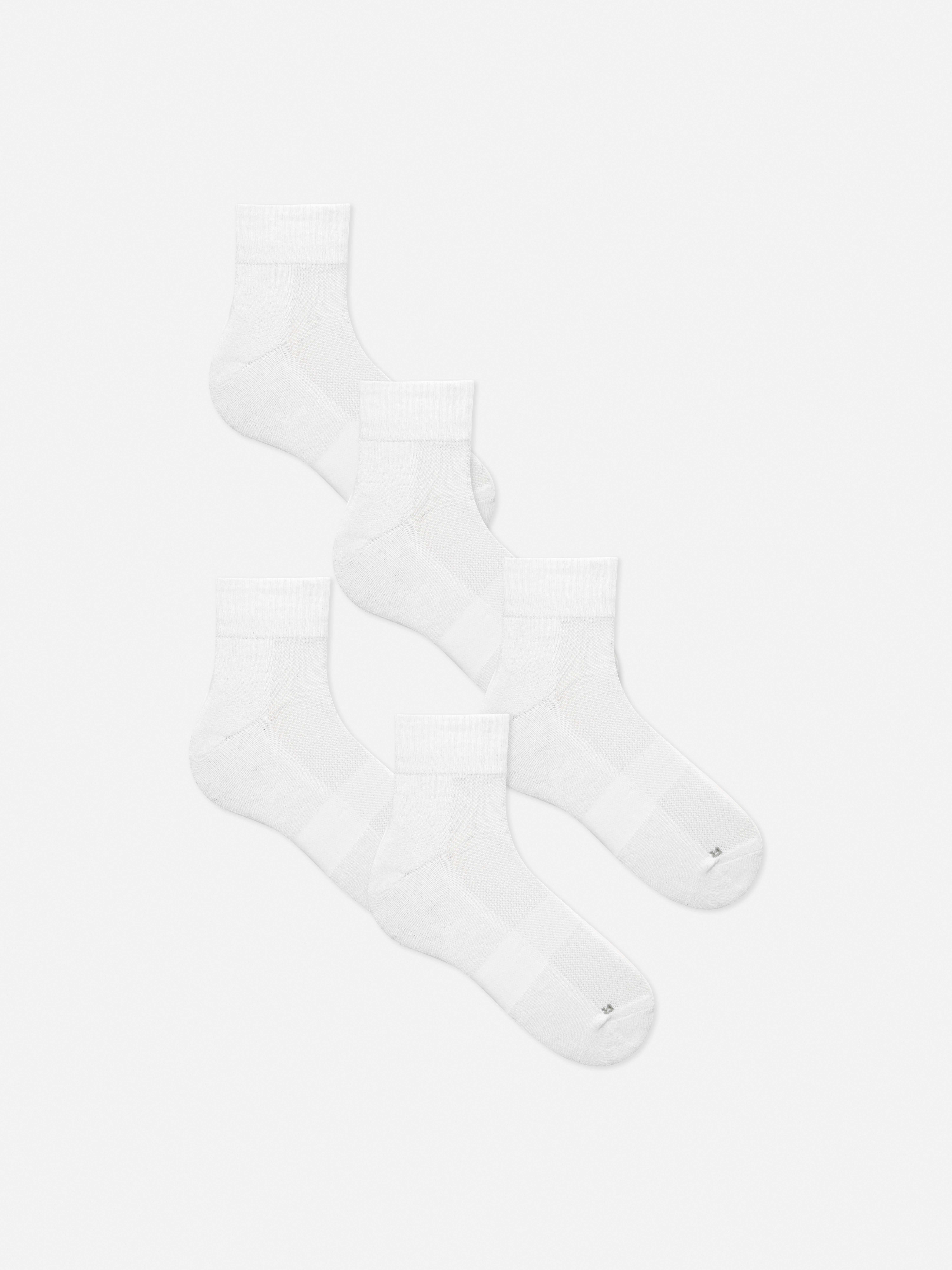 5-Pack Invisible Performance Socks